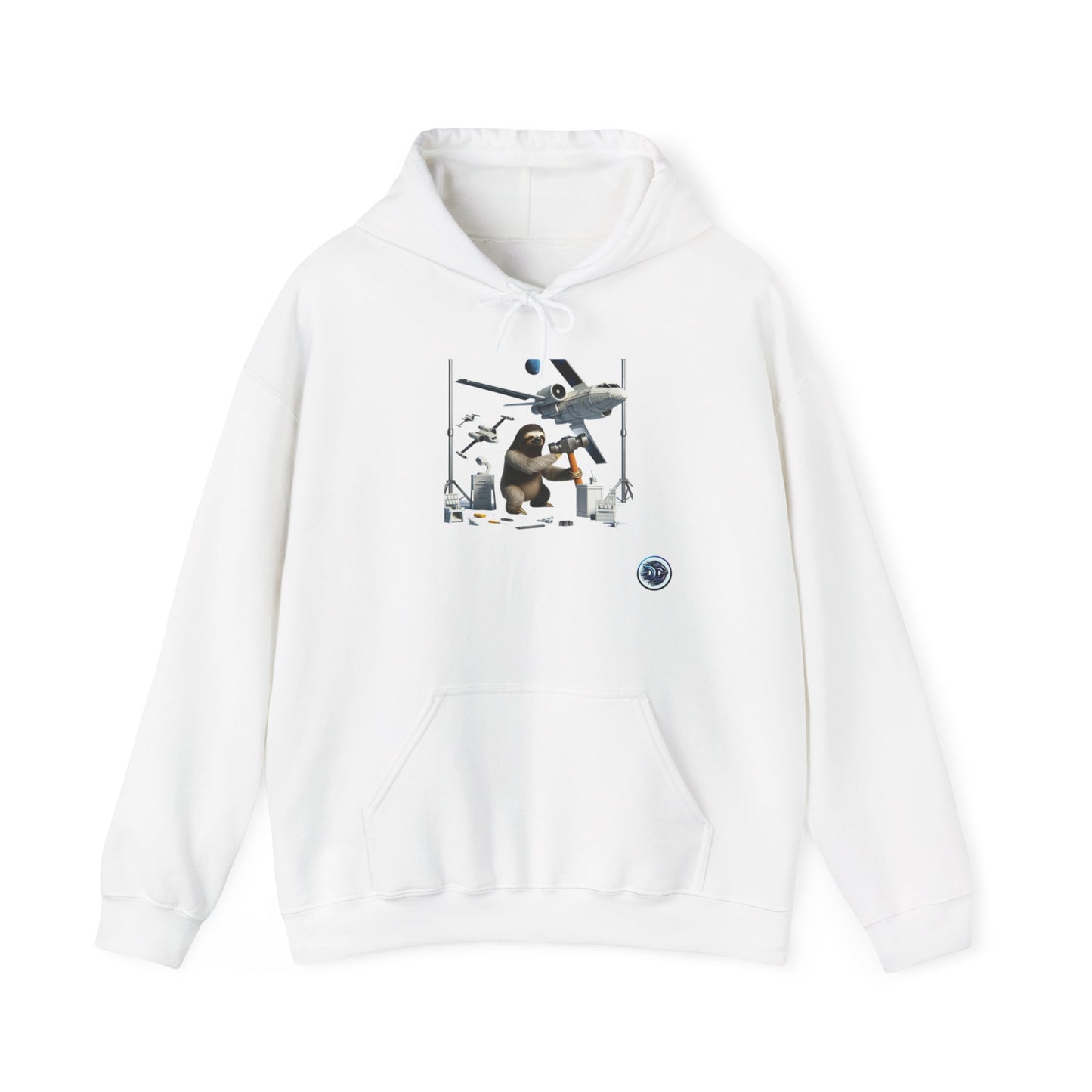 Sloth Space Engineer Hoodie