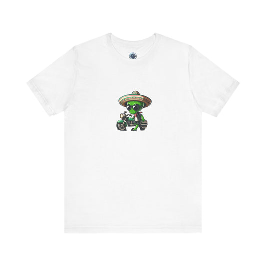 Alien Biker Fiesta Tee