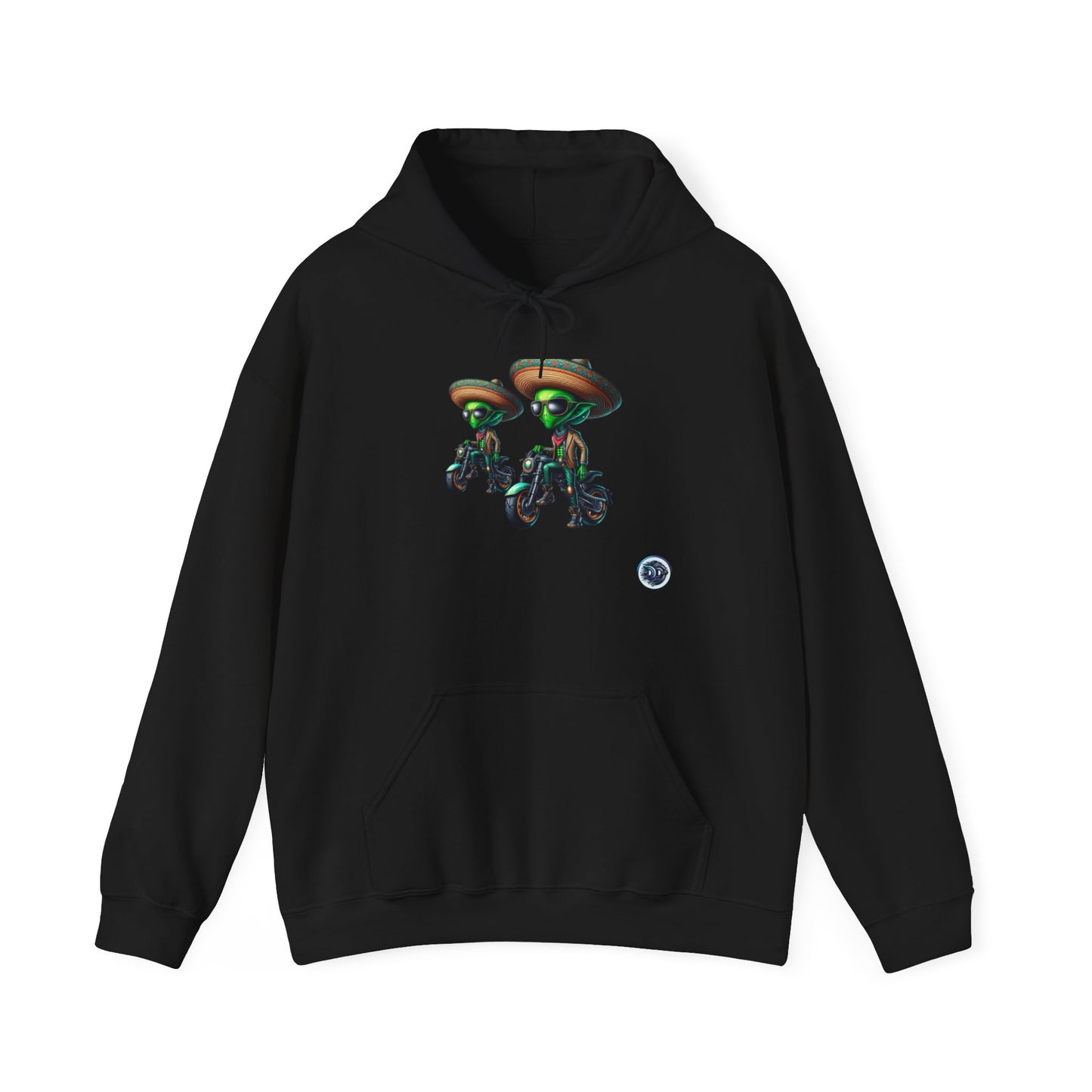Alien Biker Hoodie