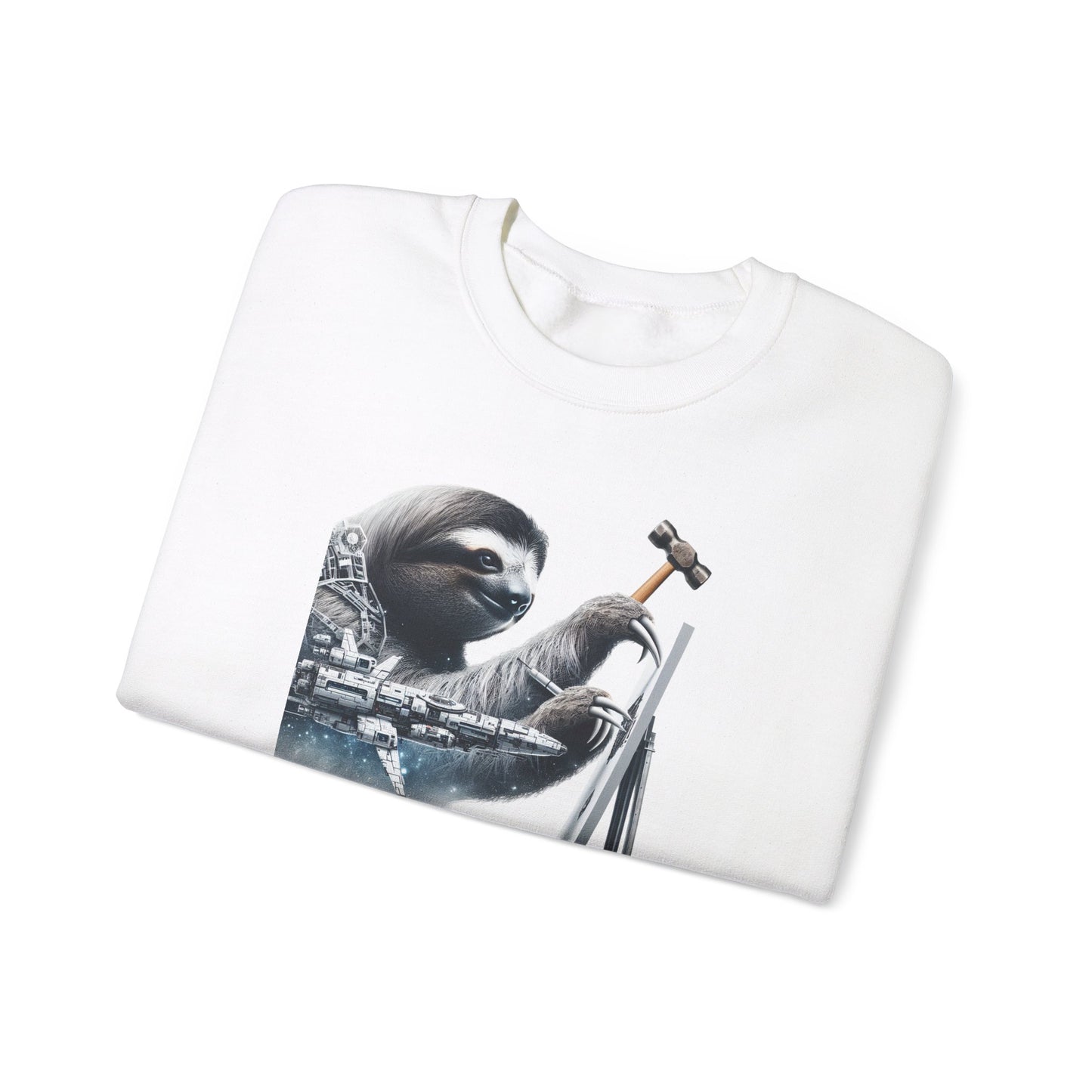 Sci-Fi Sloth Crewneck
