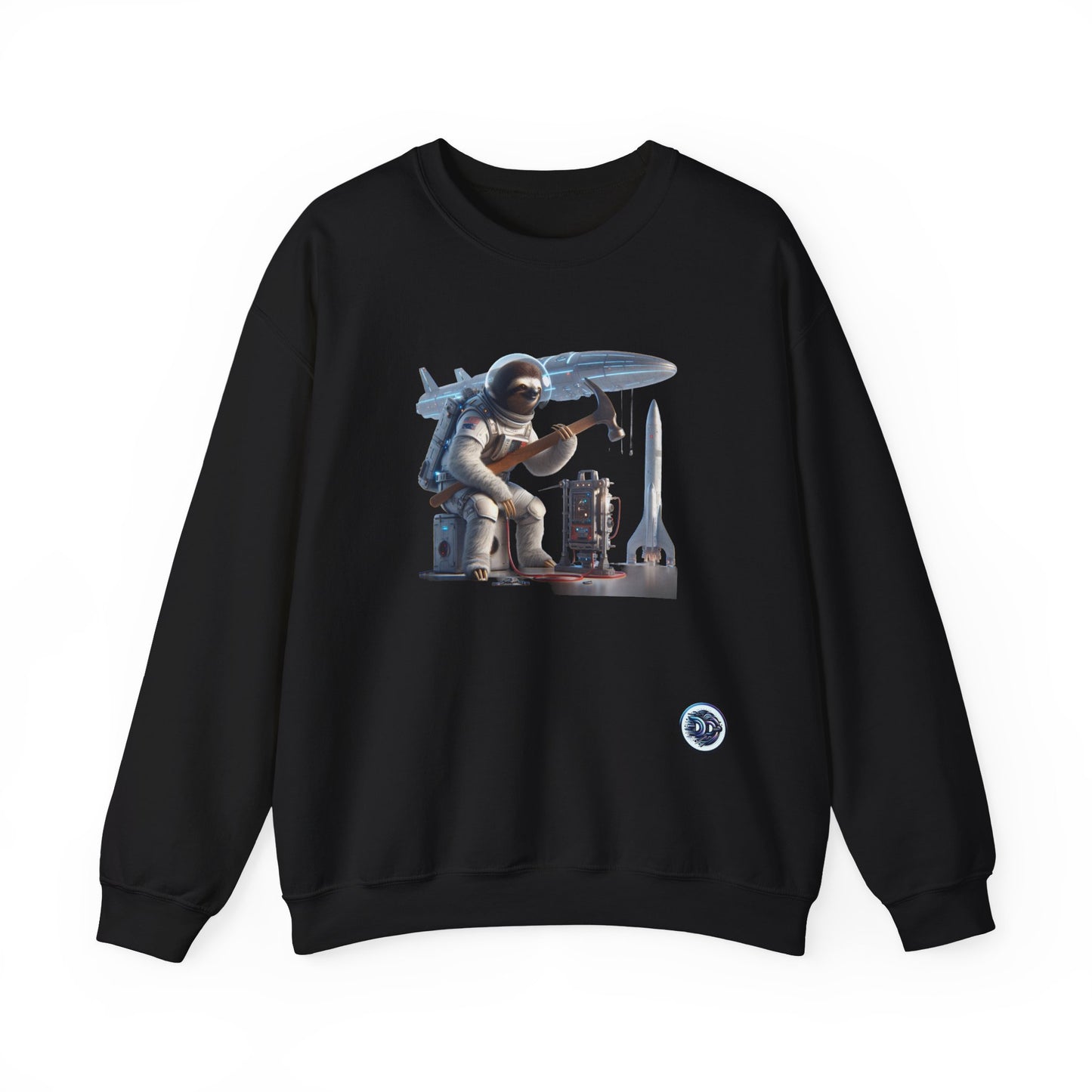 Sloth Astronaut Repair Crewneck
