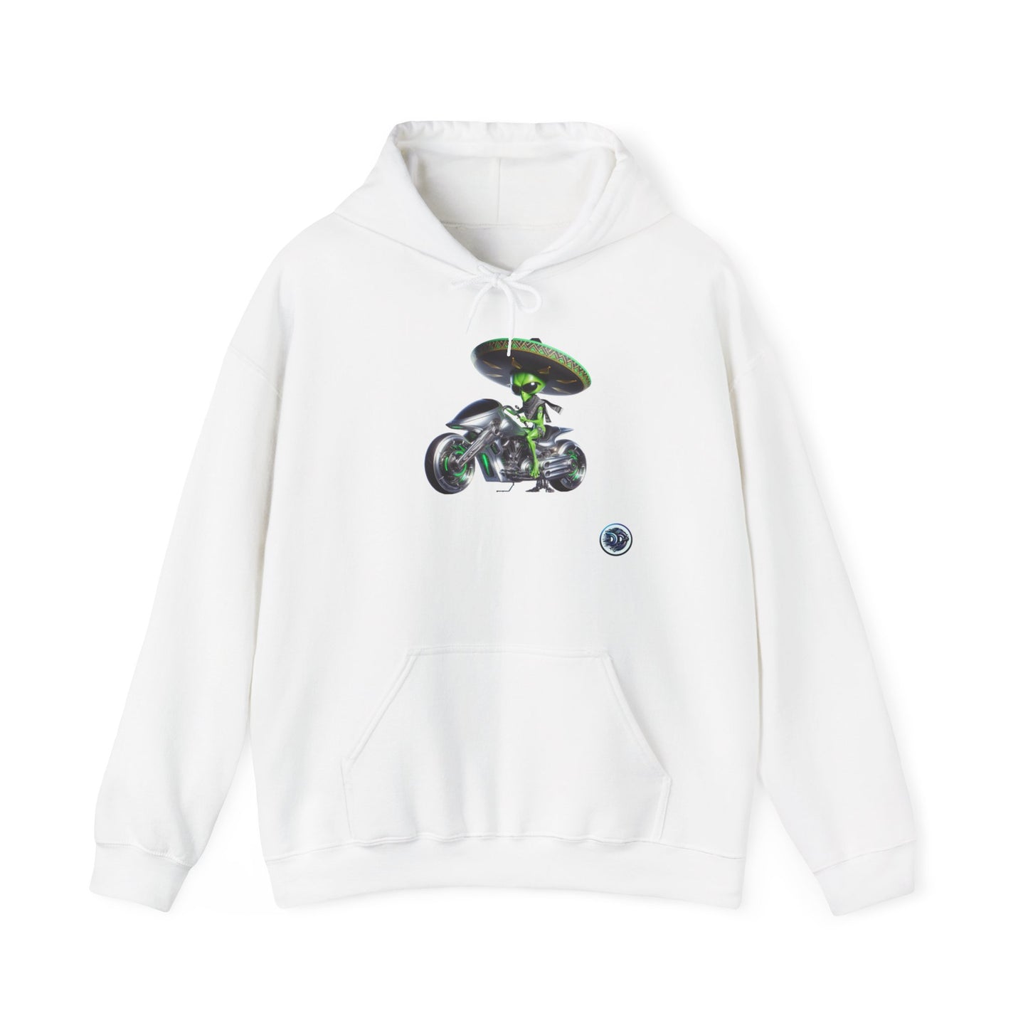 Alien Biker Hoodie
