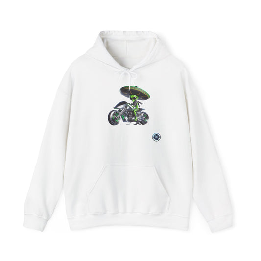 Alien Biker Hoodie