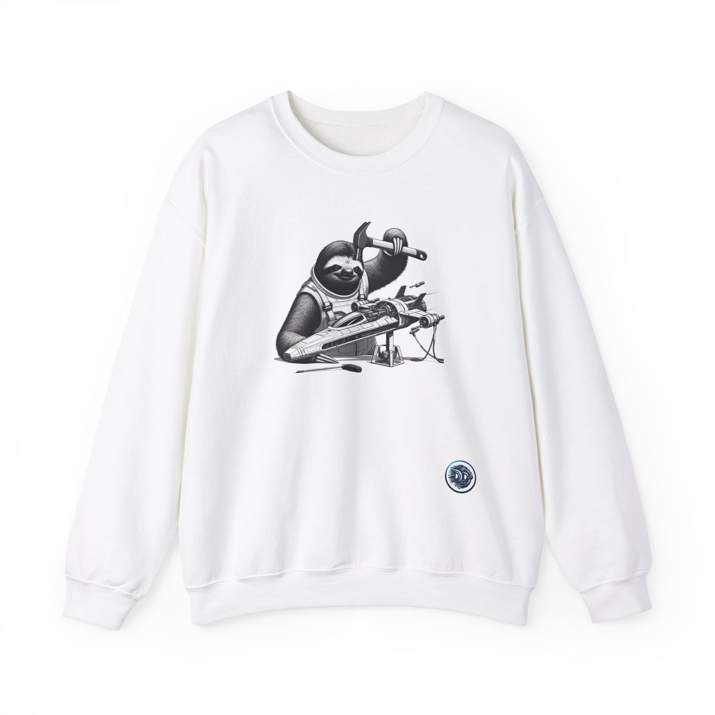 Space Engineer Sloth Crewneck