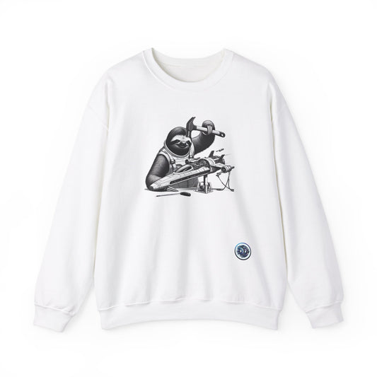 Space Engineer Sloth Crewneck