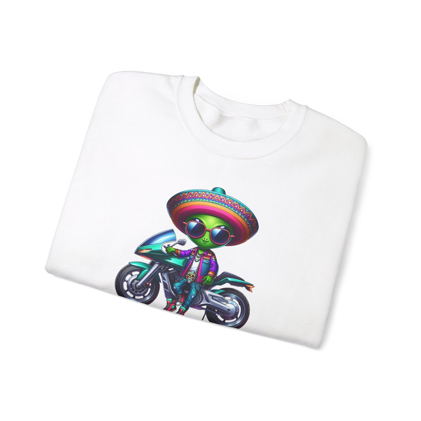 Alien Biker Crewneck