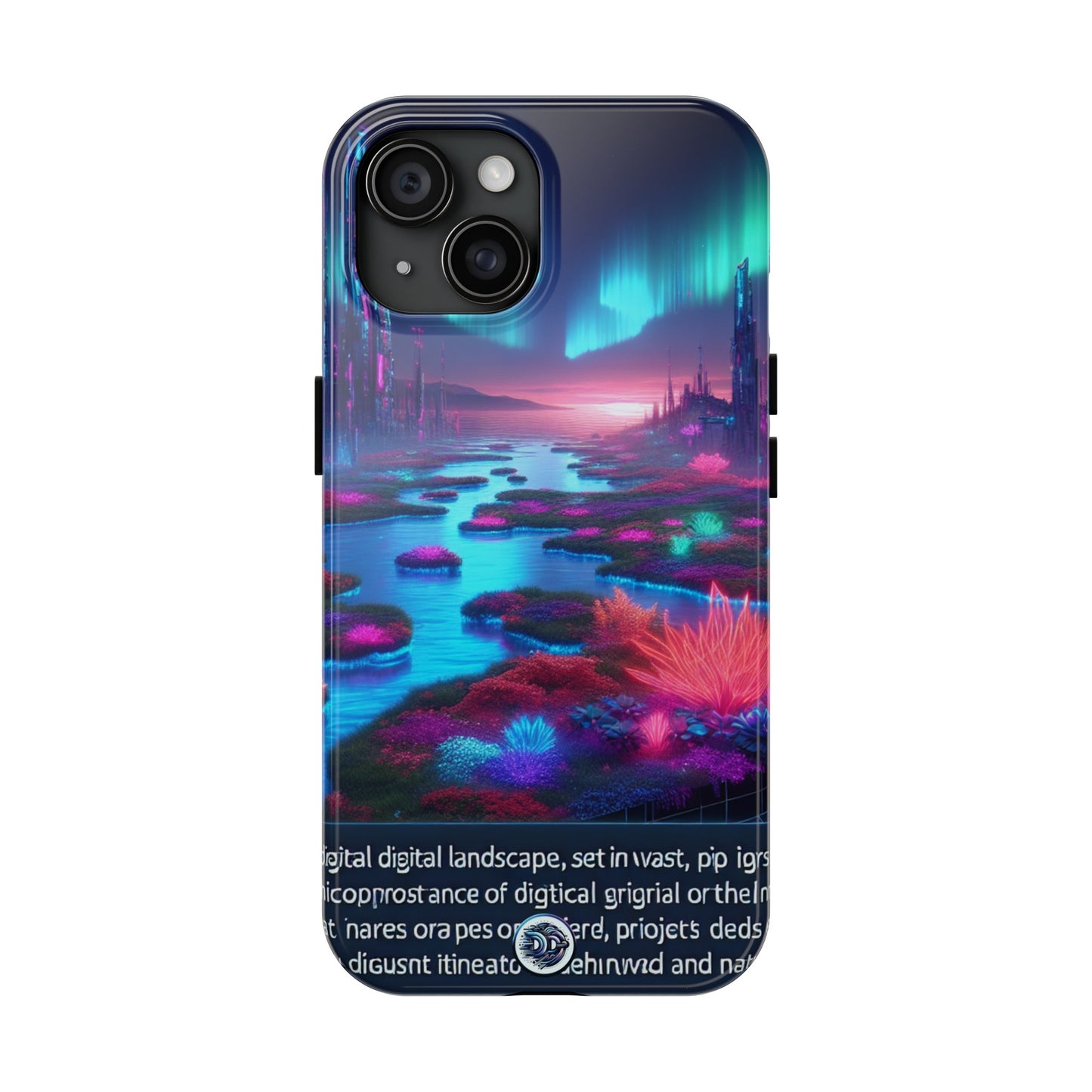 Cyberpunk Aurora Scenic Phone Case