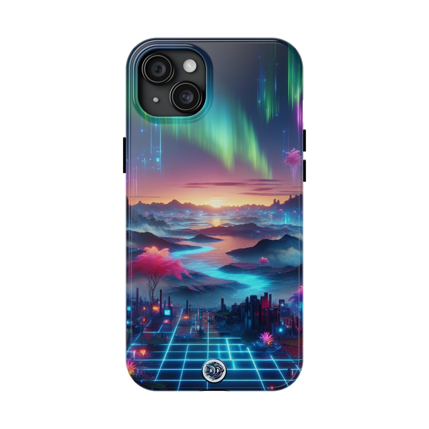 Cyber Aurora Scenic Phone Case