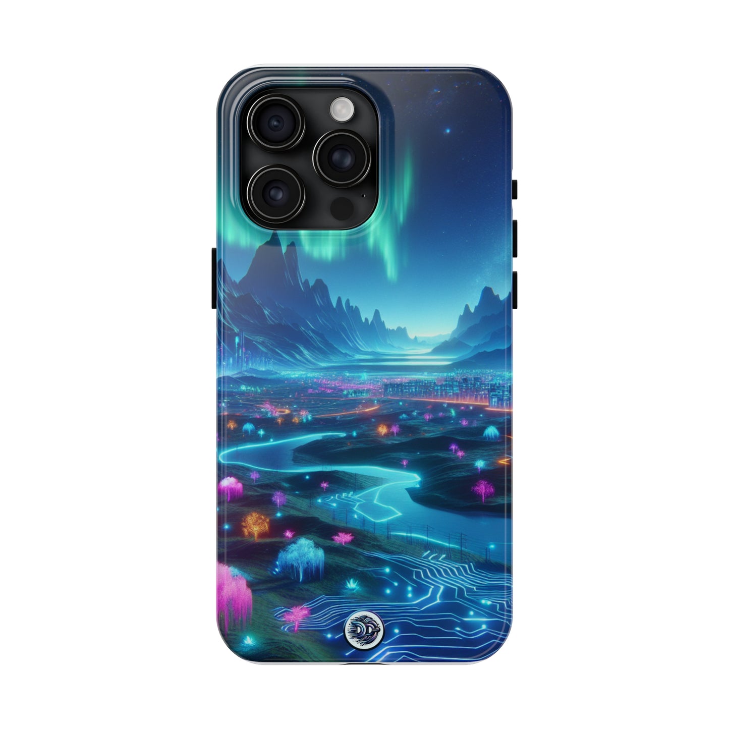 Aurora Neon Landscape Phone Case