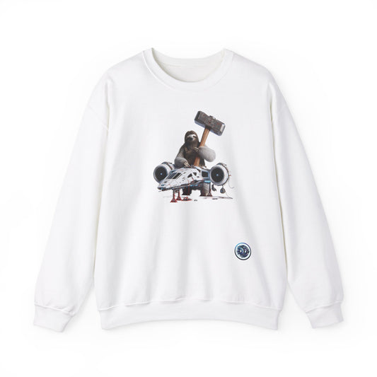 Sloth Mechanic Crewneck