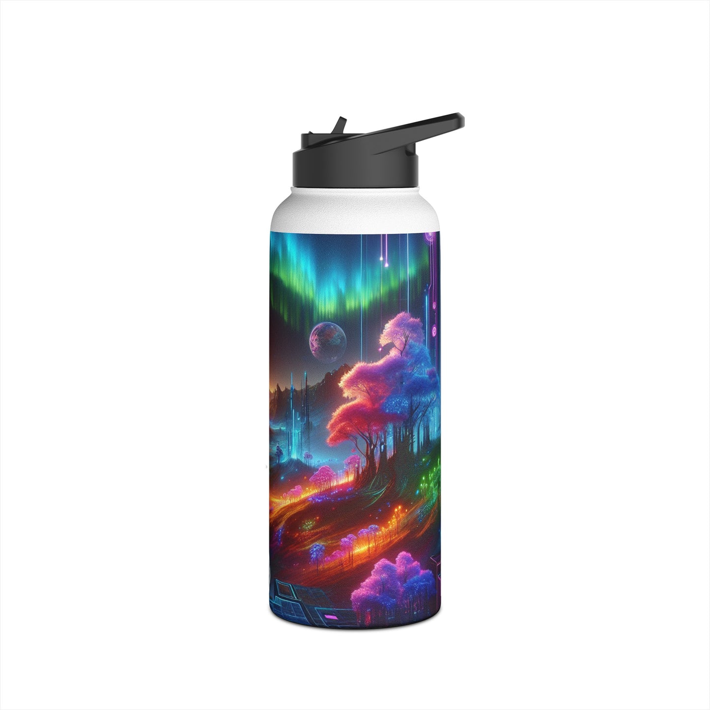 Cosmic Aurora Water Bottle