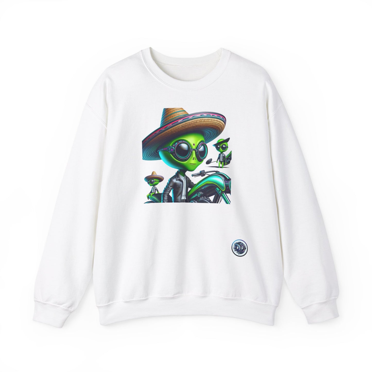Alien Biker Crewneck