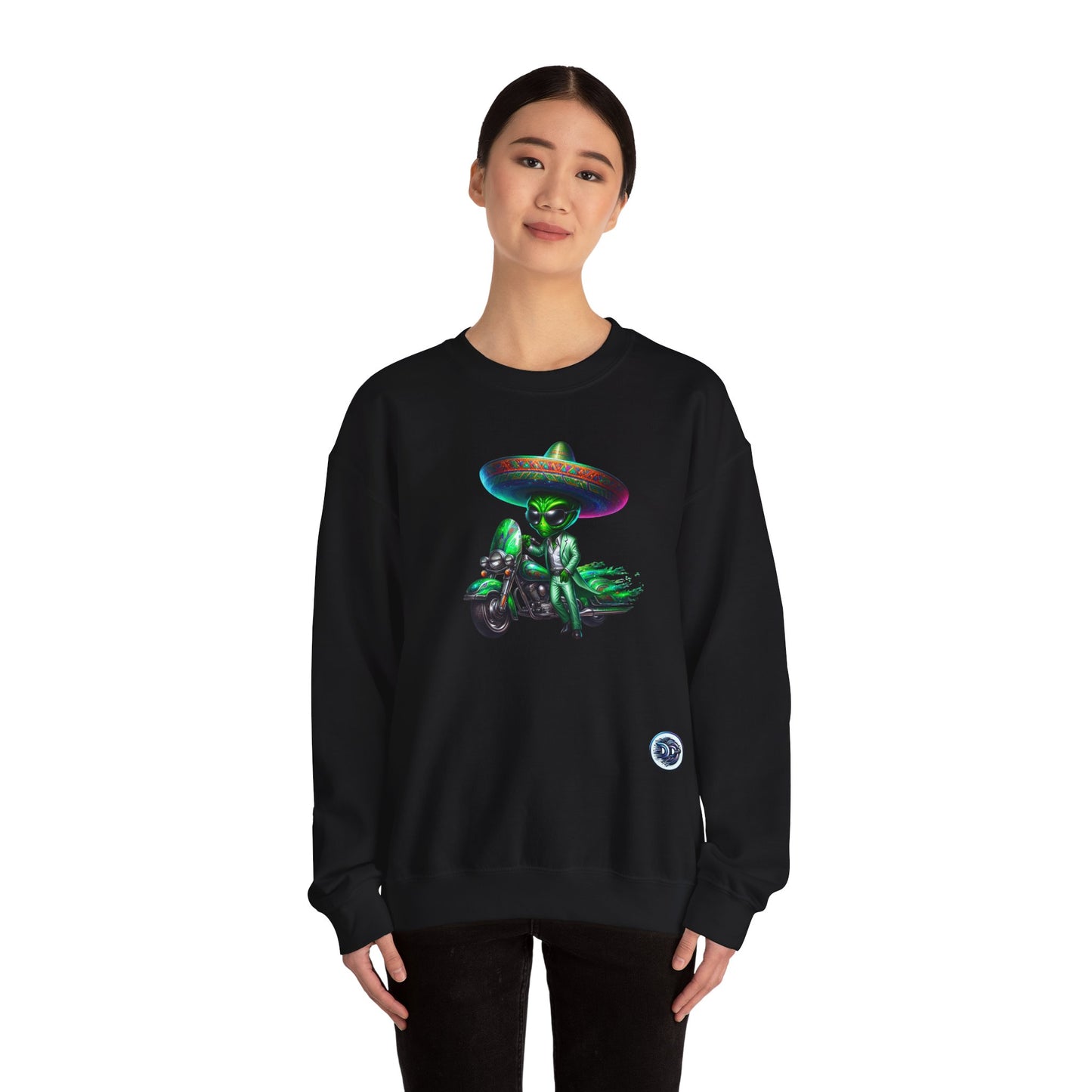 Alien Biker Crewneck