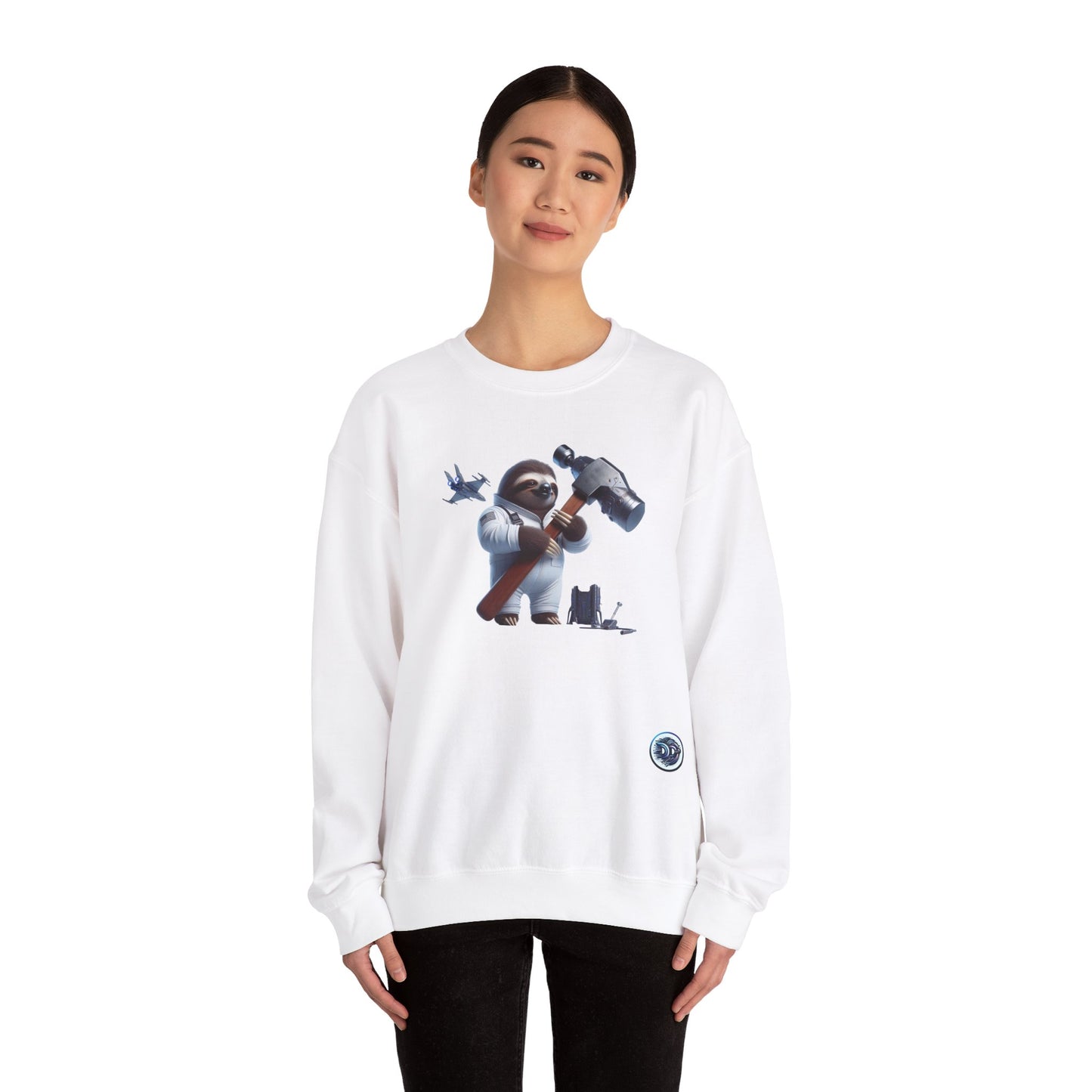 Astro Sloth Crewneck