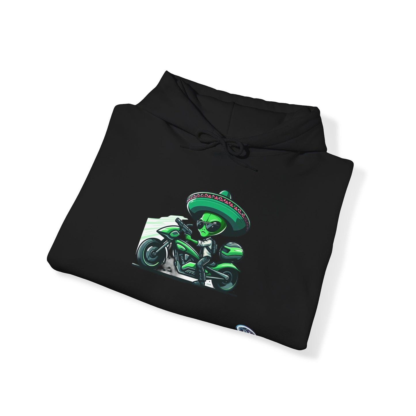 Alien Biker Hoodie