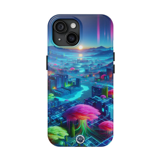 Aurora Neon Landscape Phone Case
