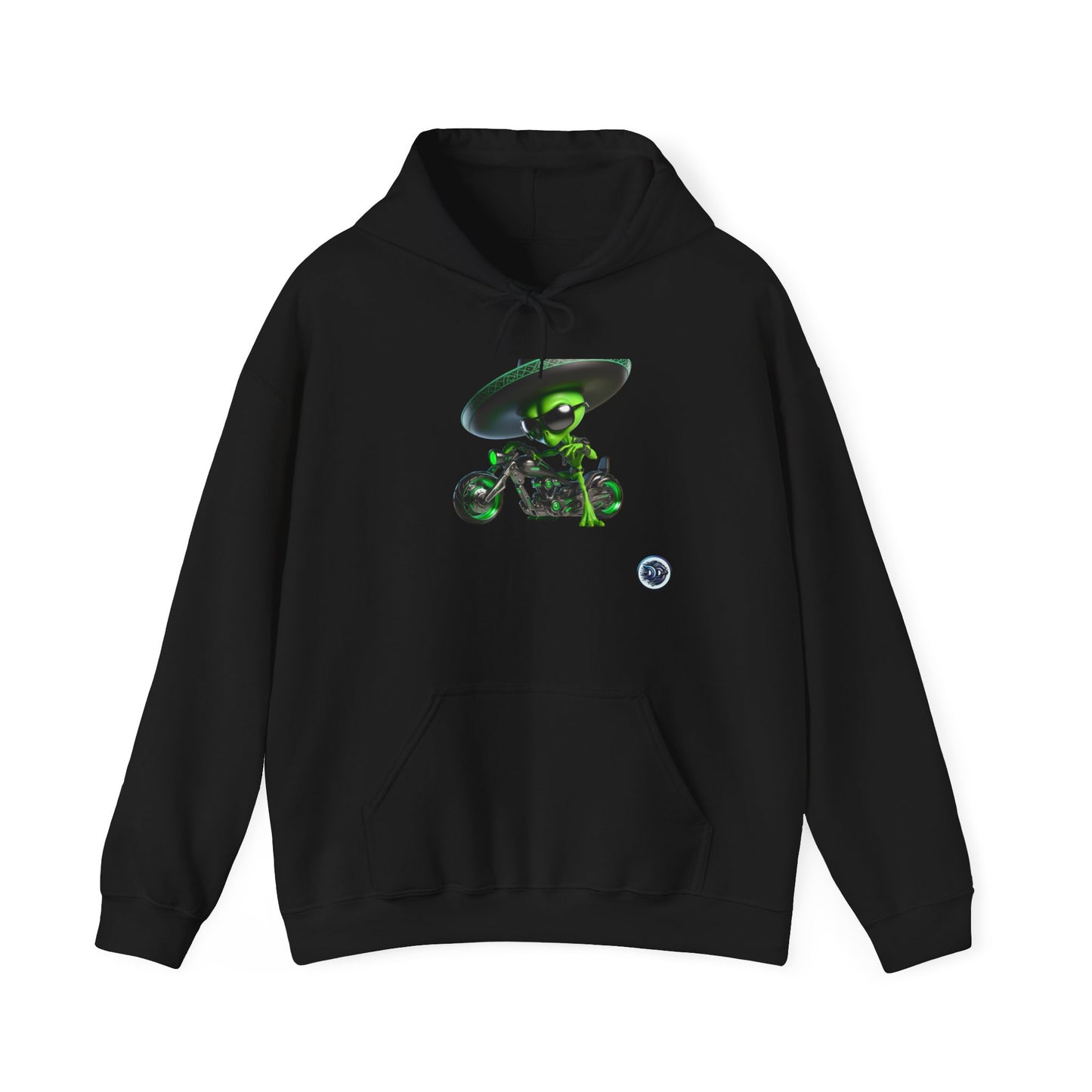 Alien Biker Hoodie