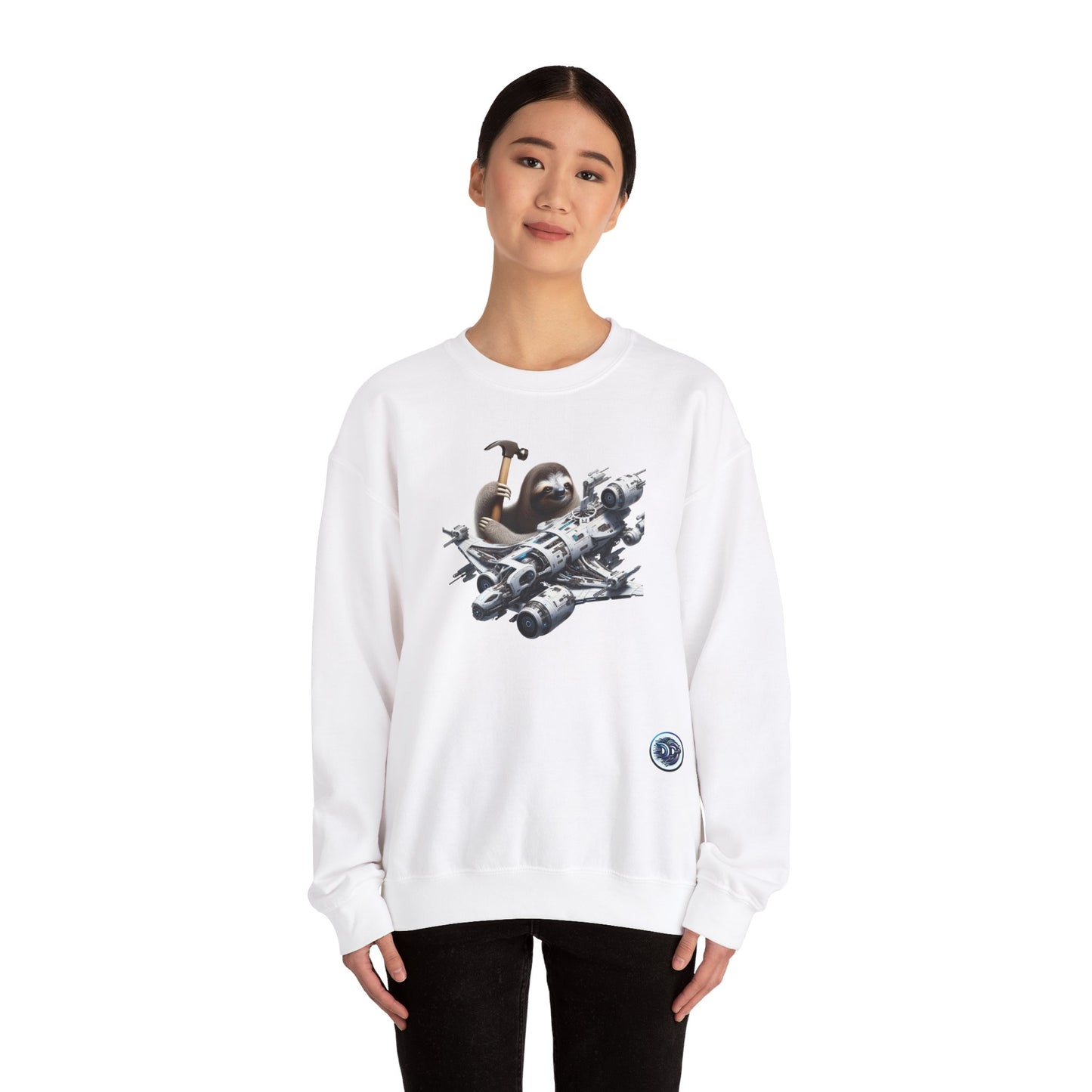 Sloth Space Engineer Crewneck