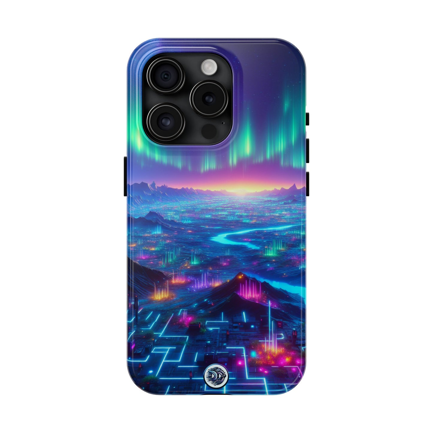 Aurora Cyber City Phone Case