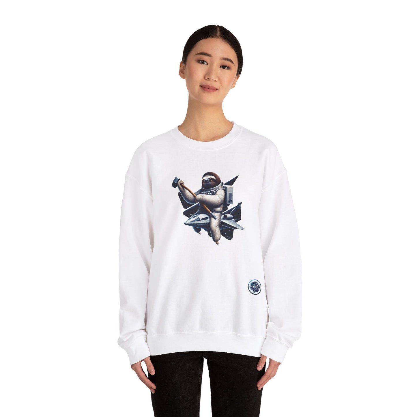 Astronaut Sloth Crewneck