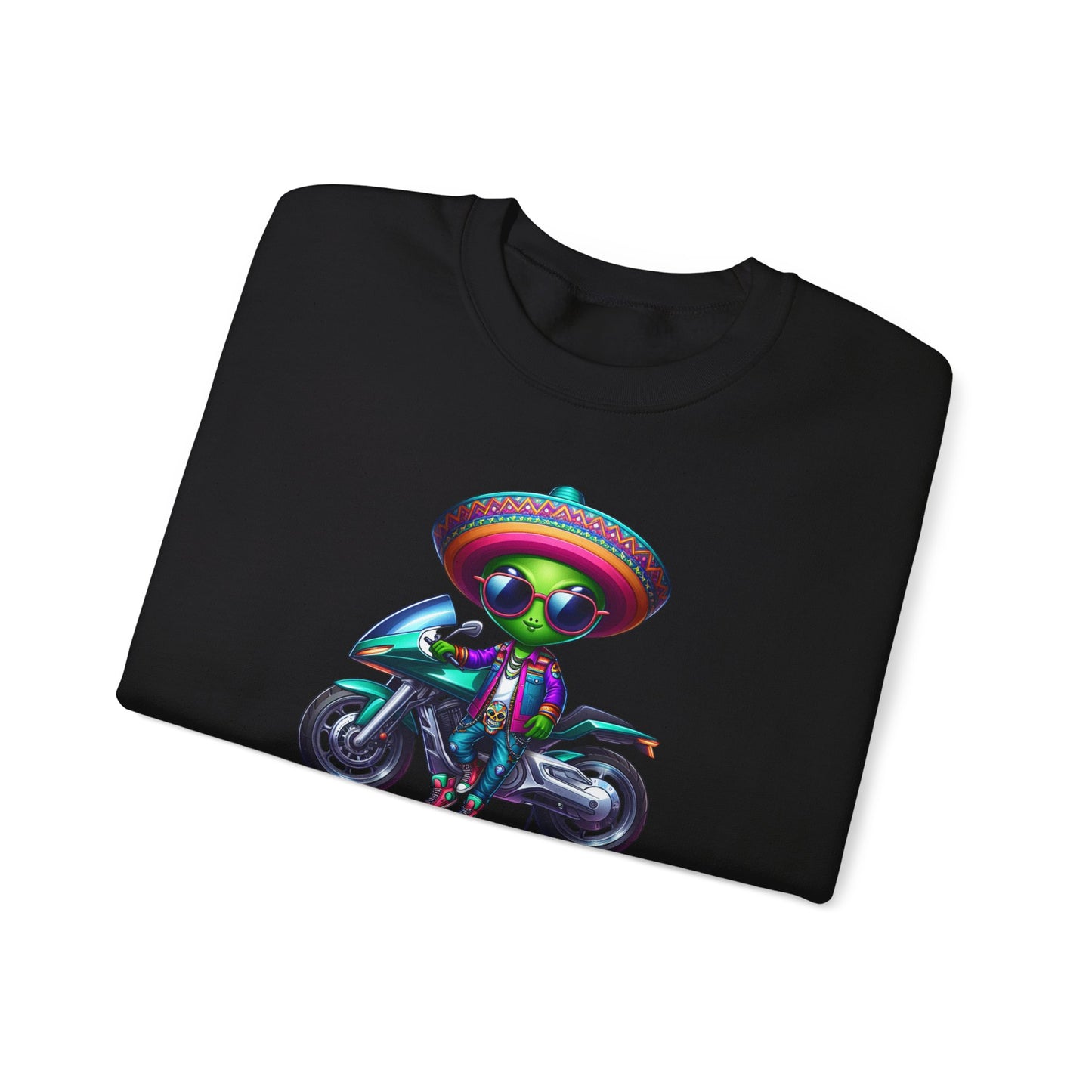 Alien Biker Crewneck