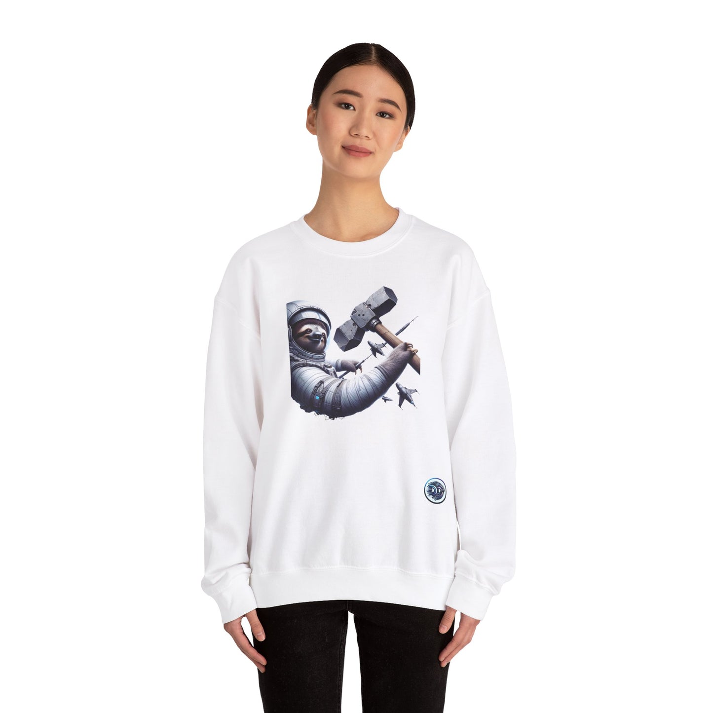 Sloth Astronaut Crewneck
