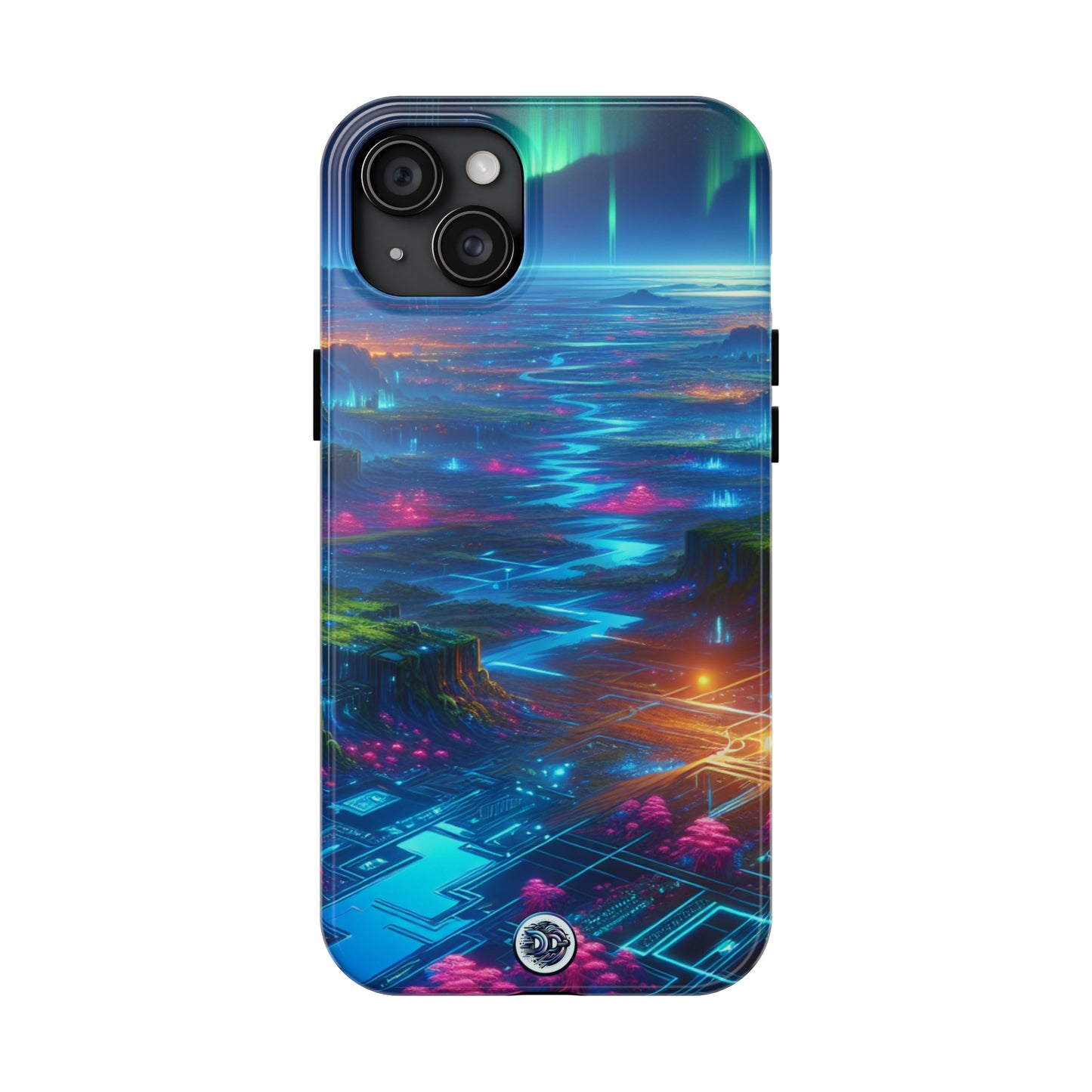 Cyber Aurora Scenic Phone Case