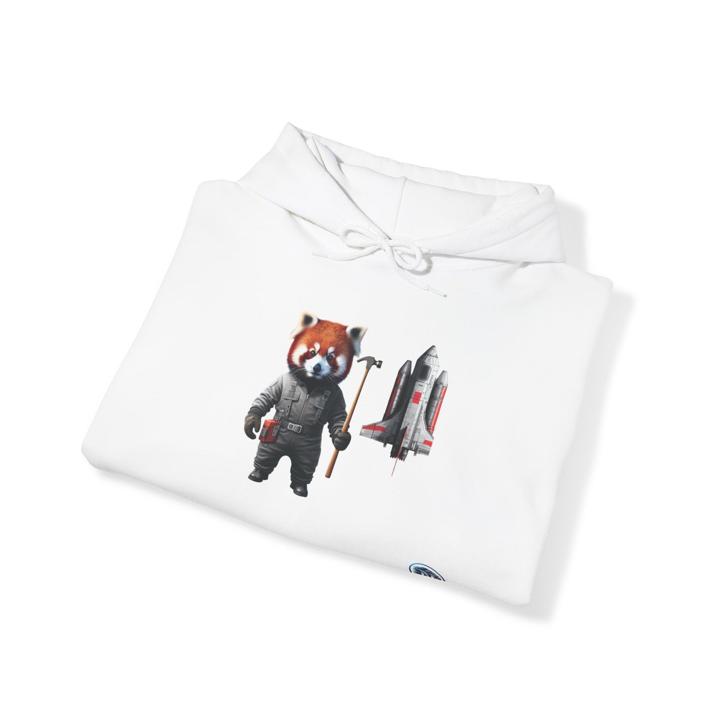 Red Panda Astronaut Hoodie