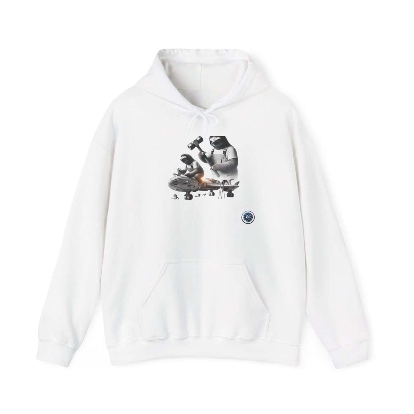 Sloth Astronaut Adventure Hoodie
