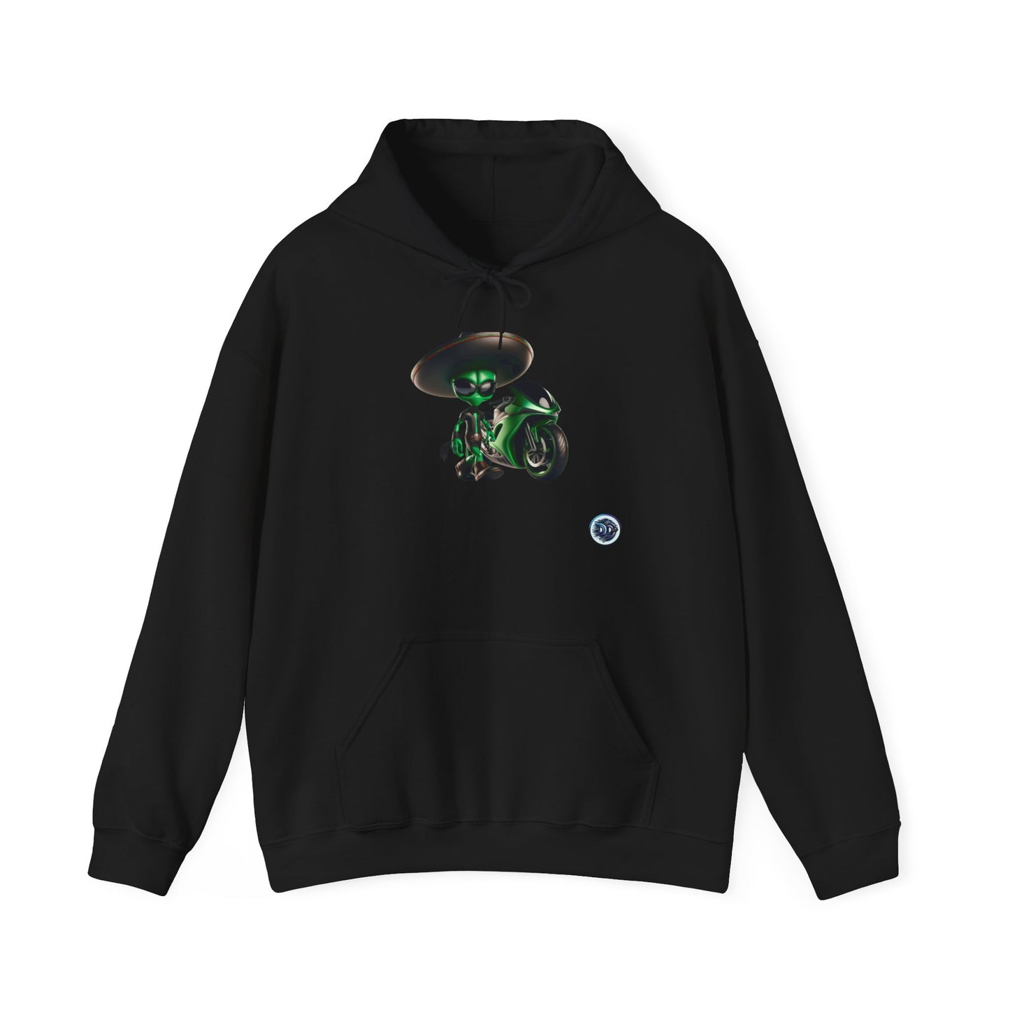 Alien Biker Hoodie
