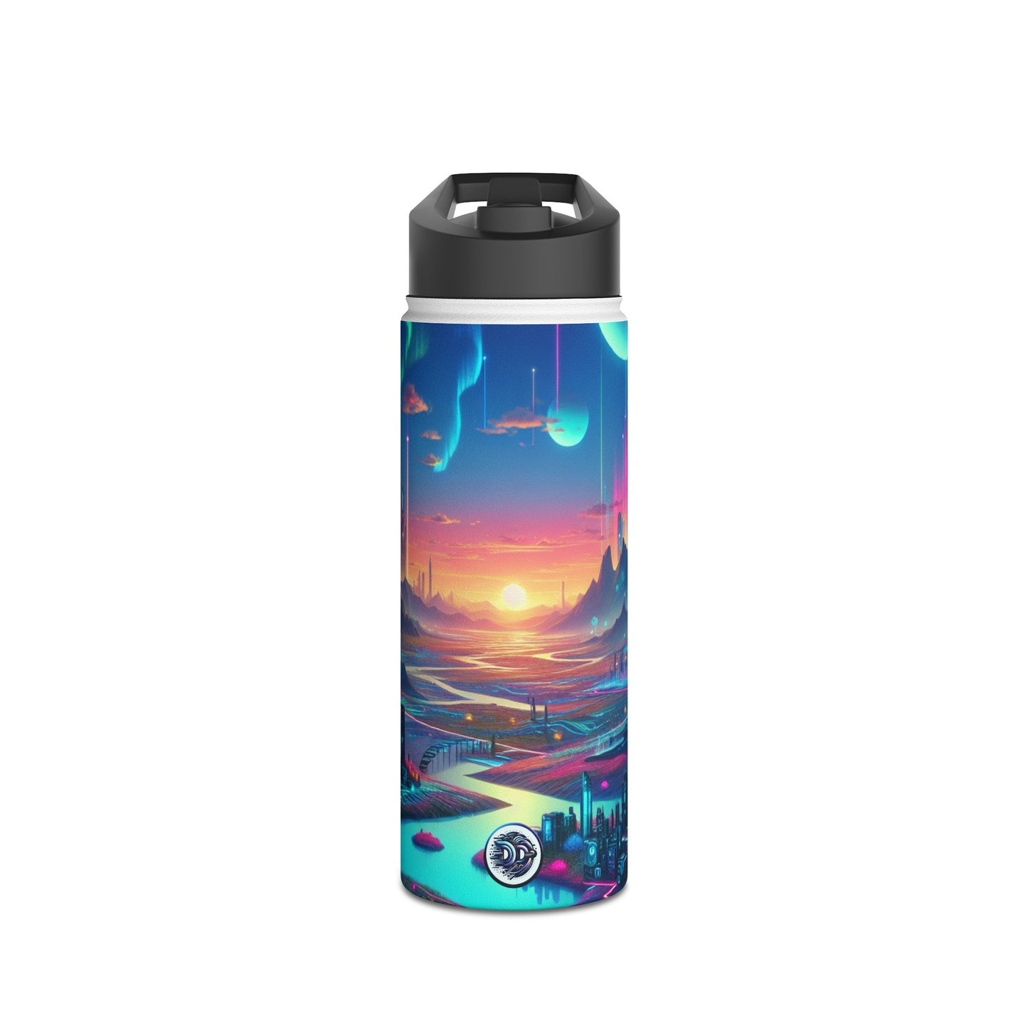 Futuristic Landscape Bottle