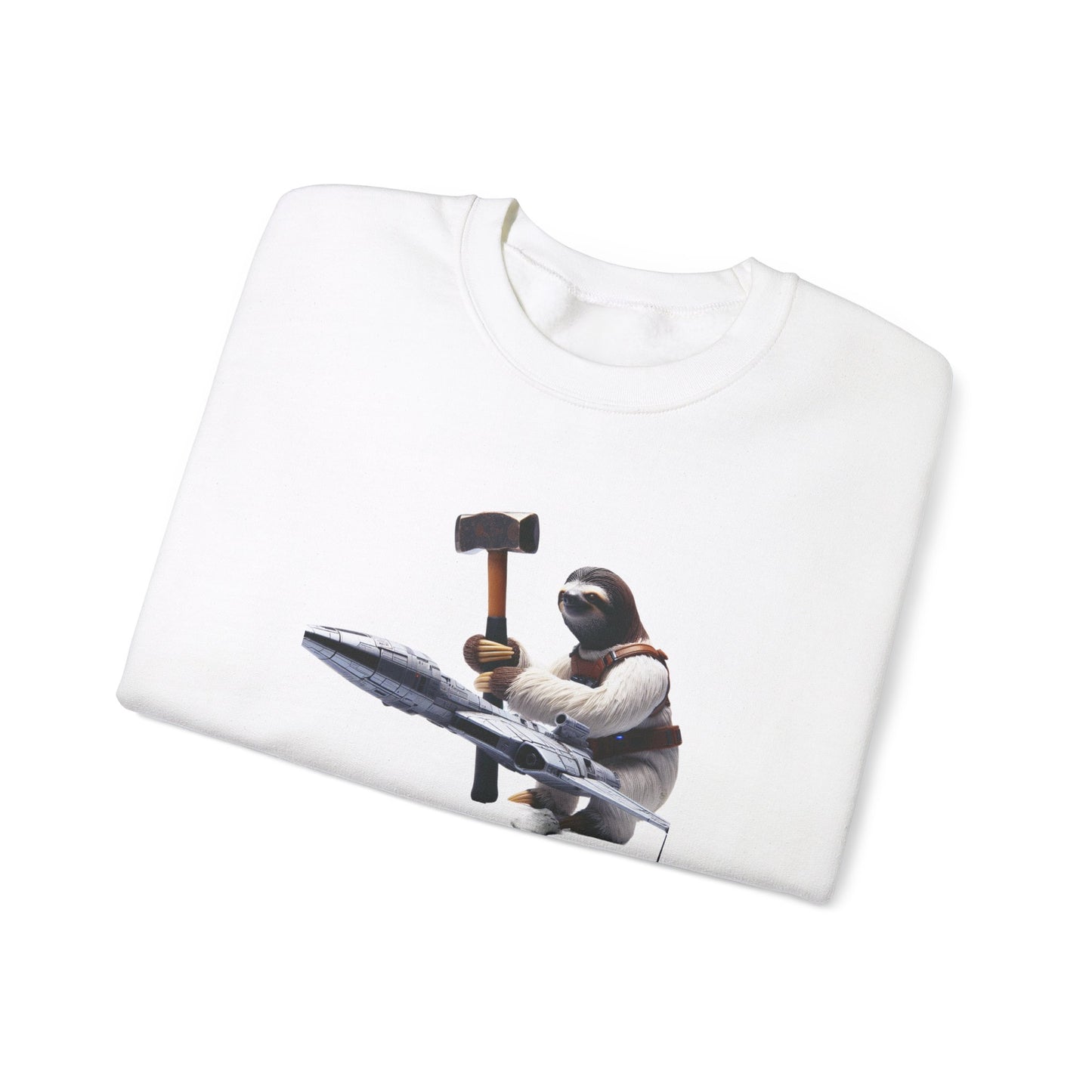 Sloth Space Engineer Crewneck