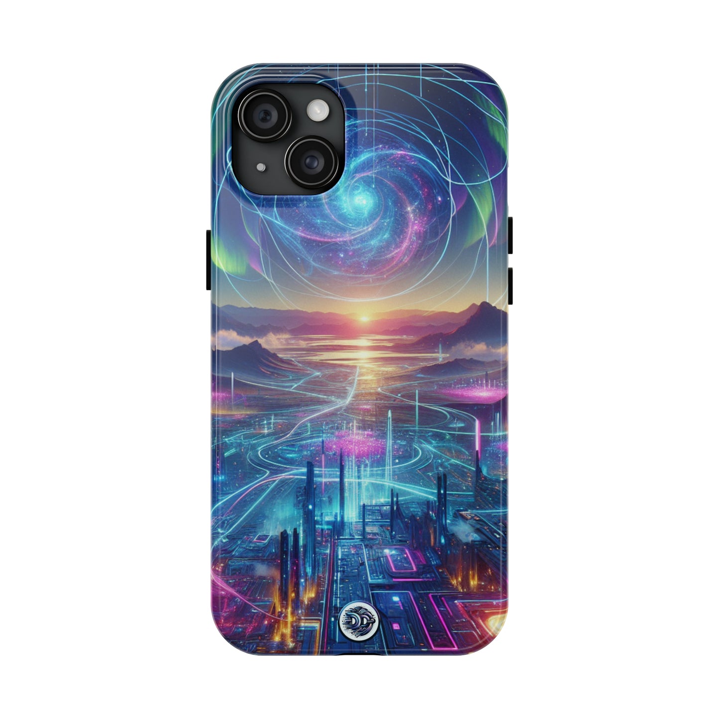 Futuristic Cityscape Glow Case