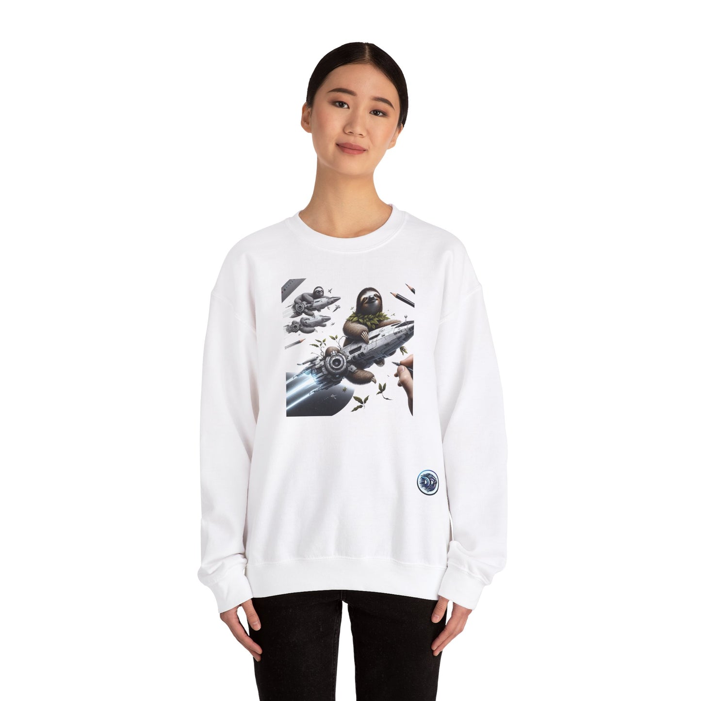 Sloth Space Odyssey Crewneck