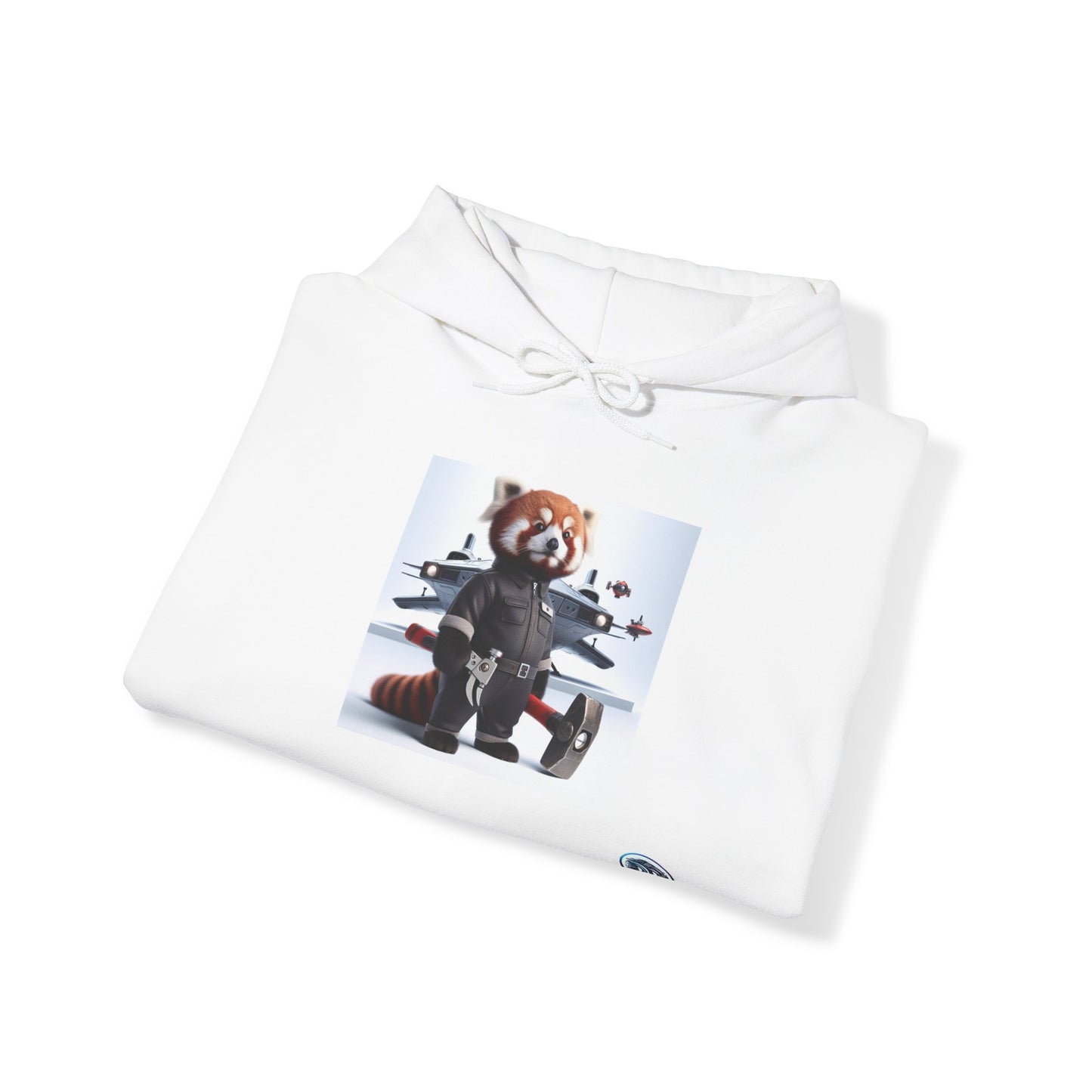 Space Engineer Red Panda Hoodie