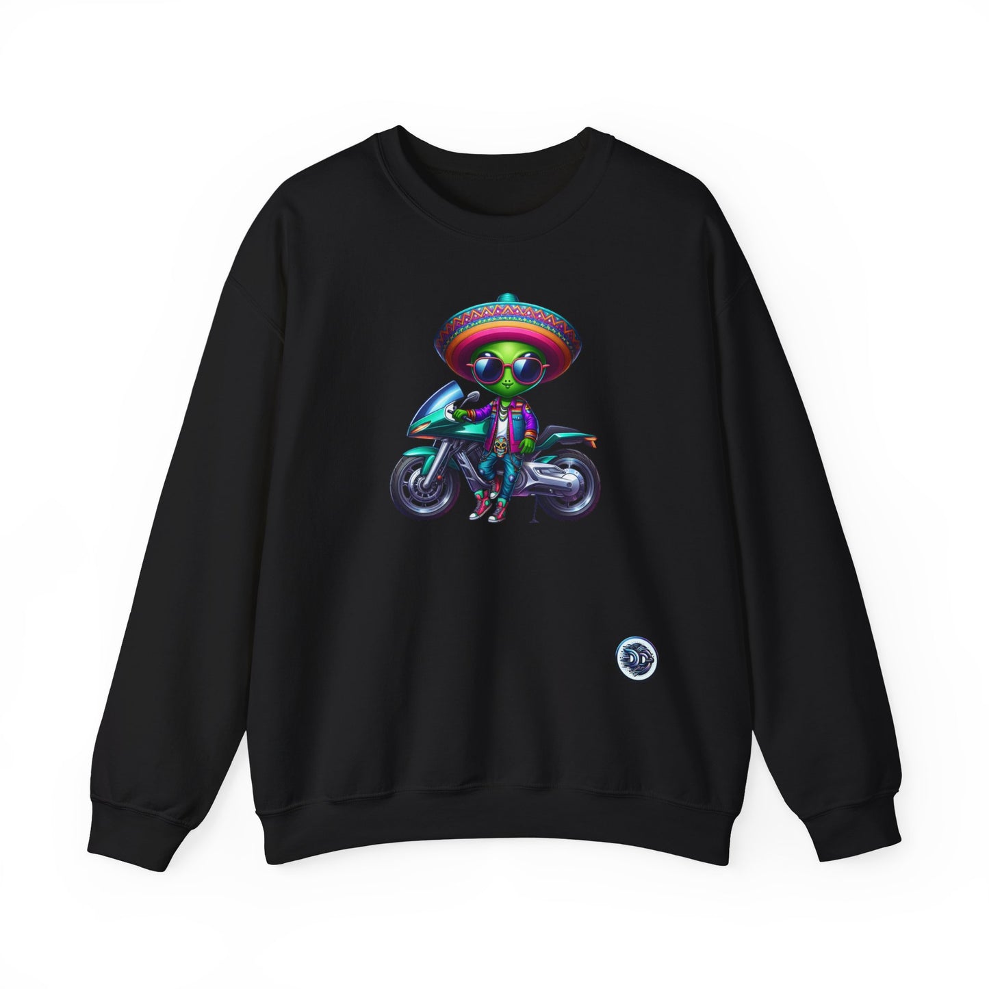 Alien Biker Crewneck