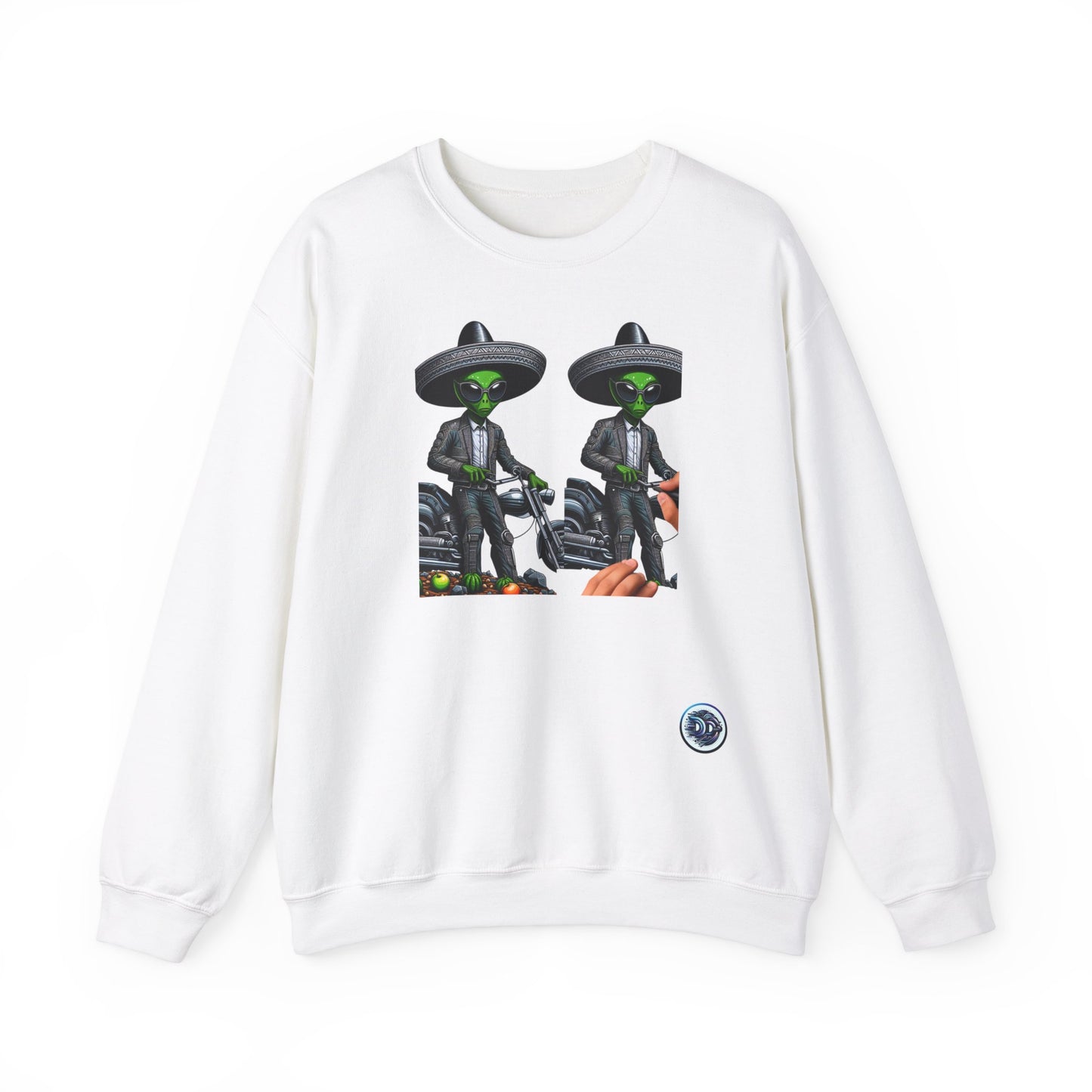 Alien Biker Crewneck
