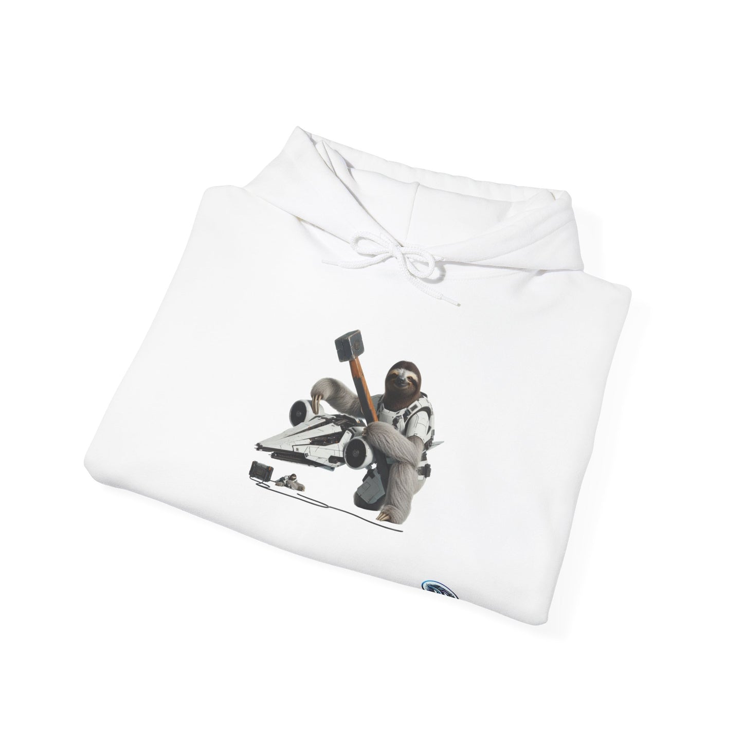 Sloth Astronaut Adventure Hoodie