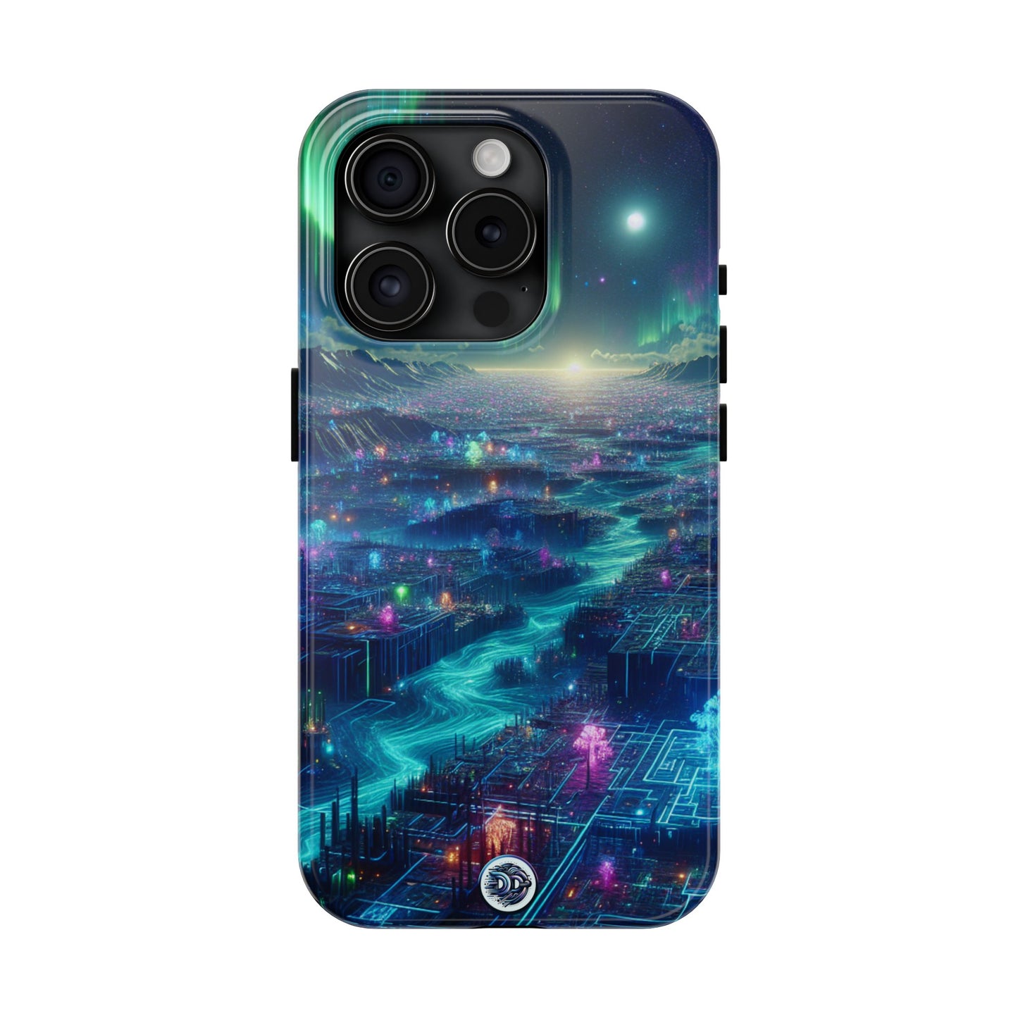 Aurora Cybercity Phone Case