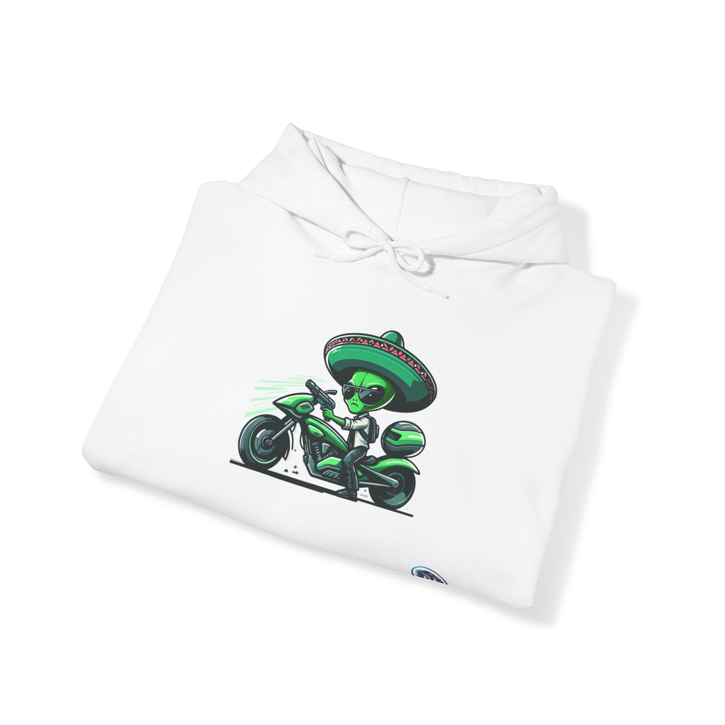 Alien Biker Hoodie
