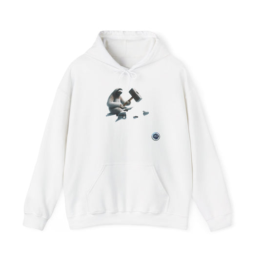 Sloth Space Hammer Hoodie