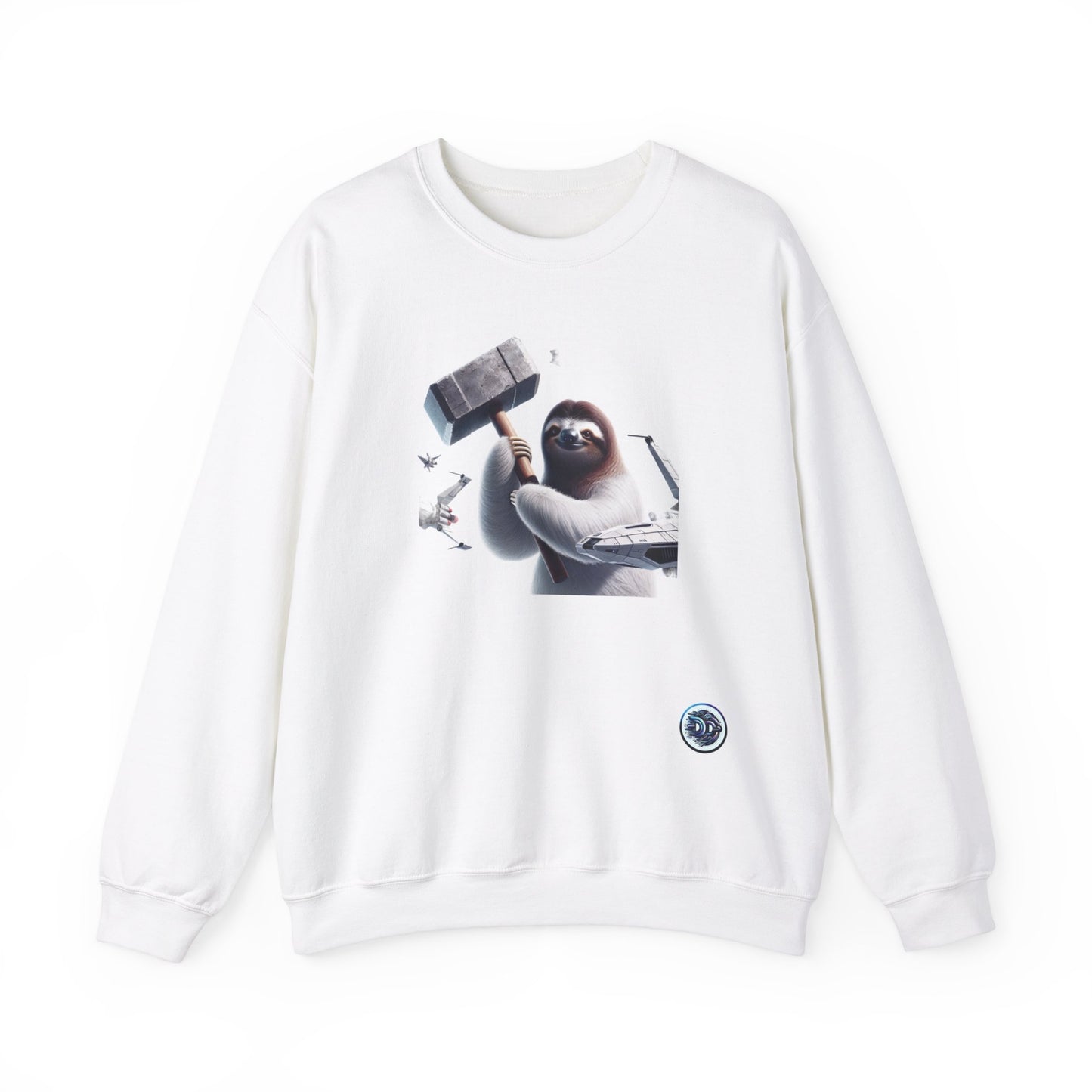 Cosmic Sloth Hammer Crewneck