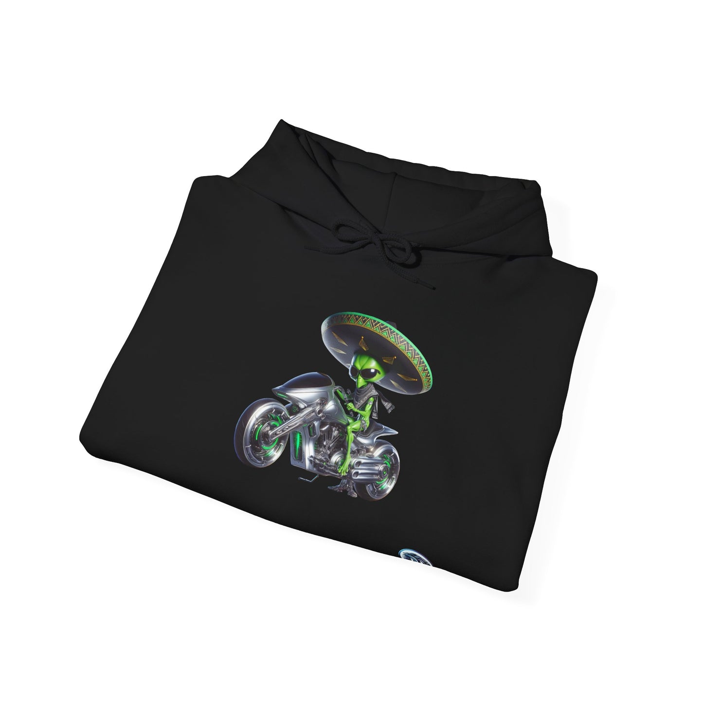 Alien Biker Hoodie
