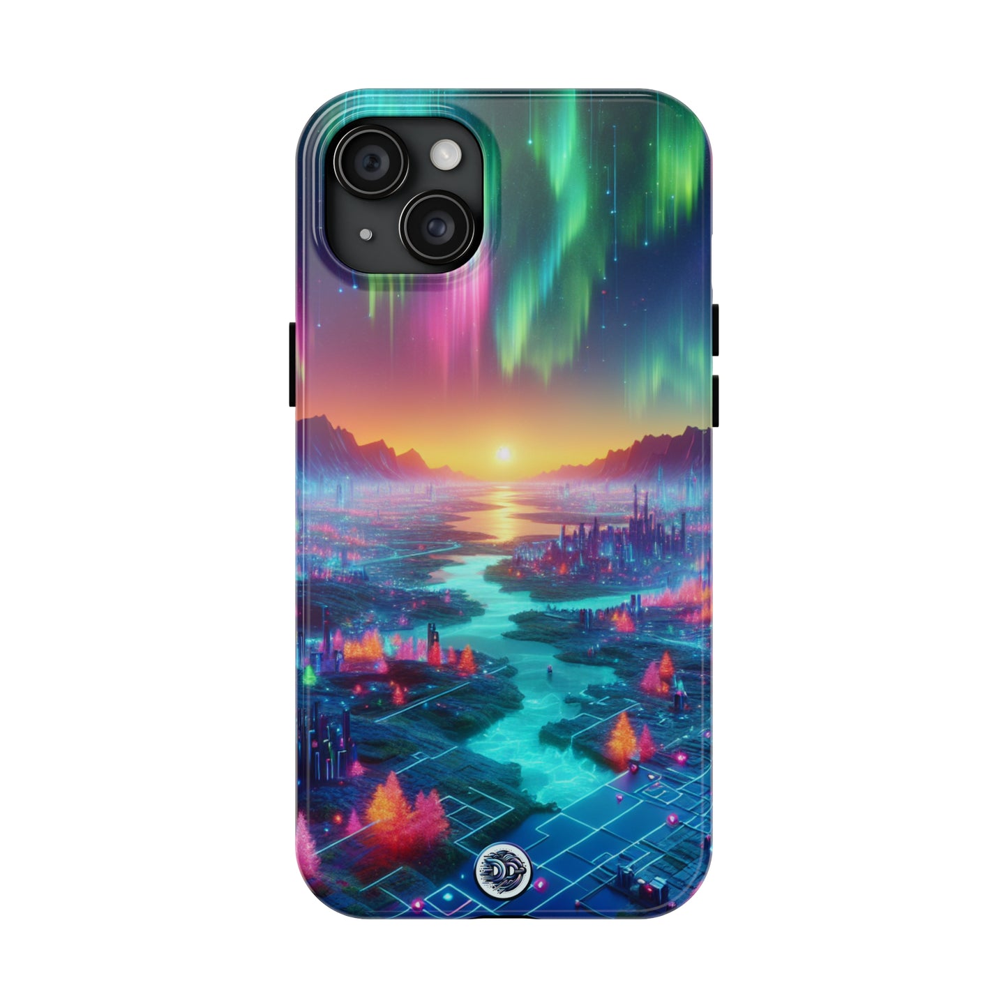 Aurora Cybercity Sunrise Phone Case