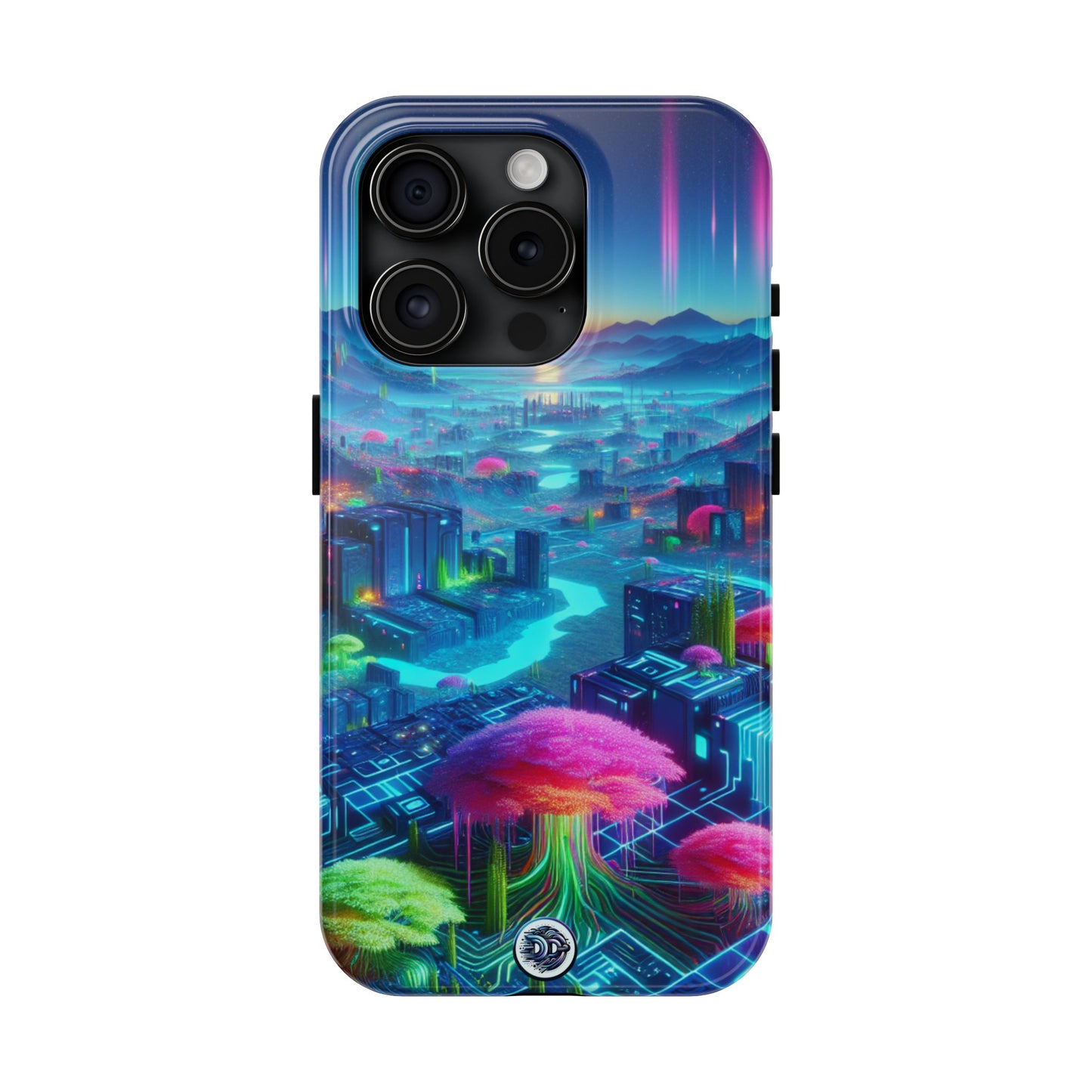 Aurora Neon Landscape Phone Case