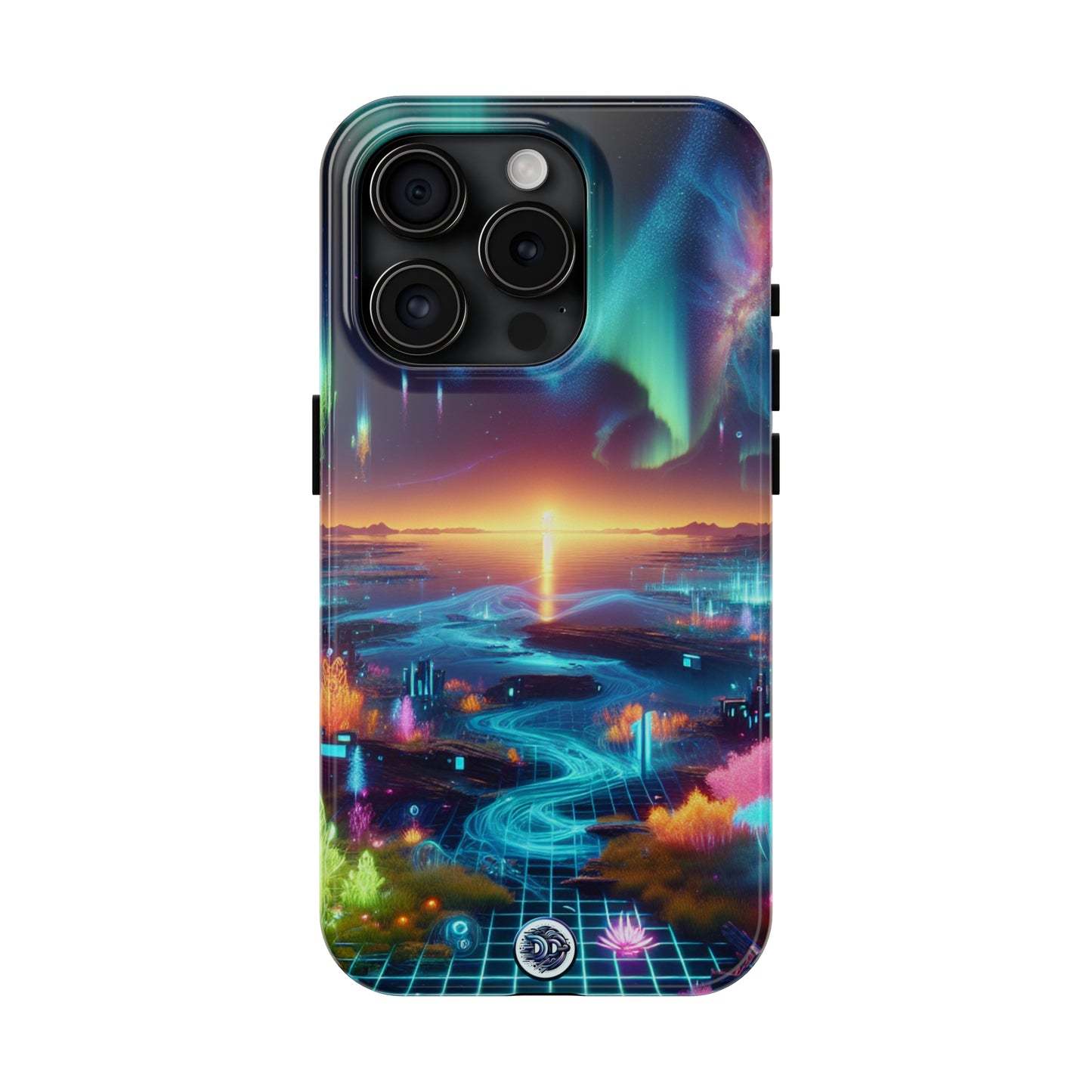 Aurora Neon Landscape Phone Case