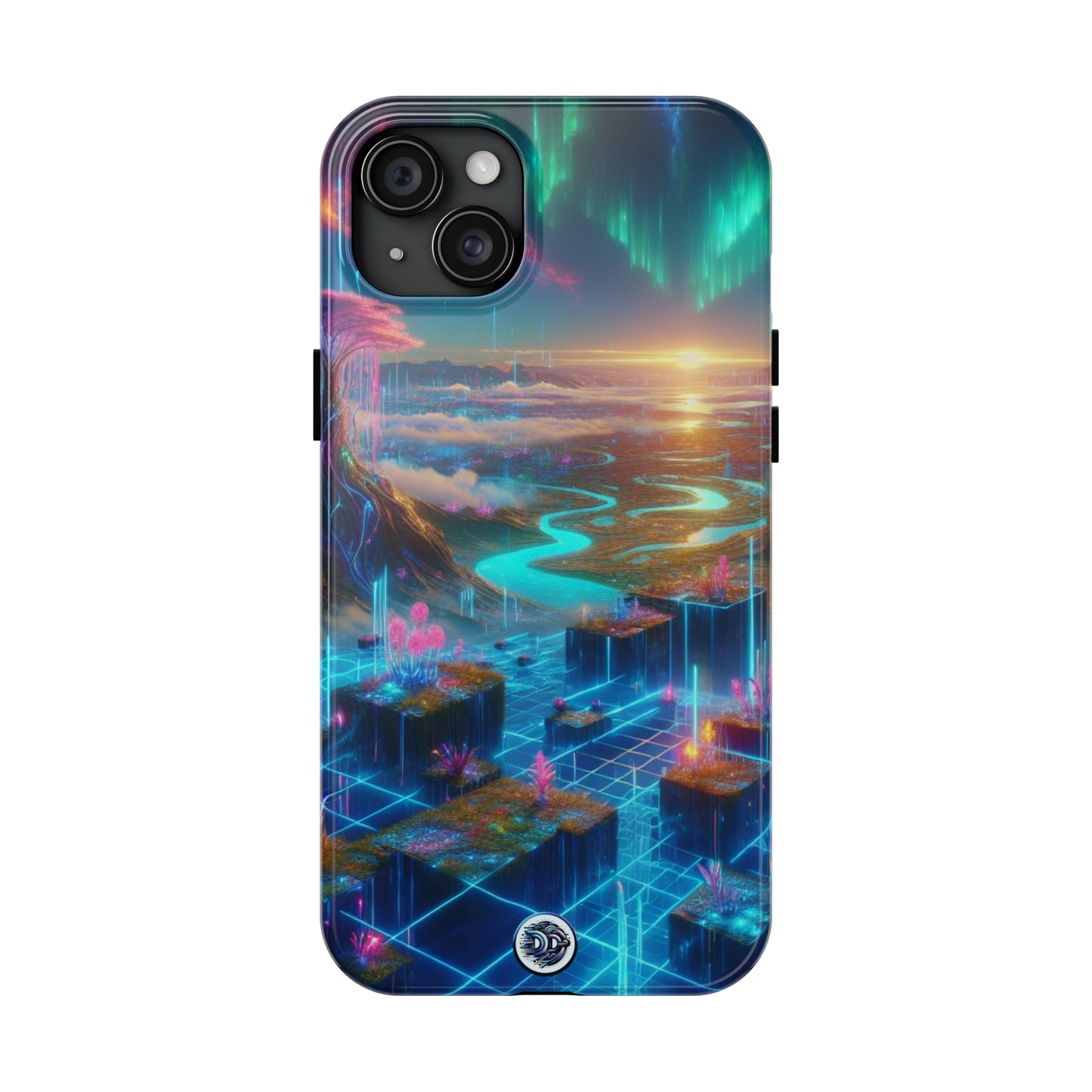 Cyber Aurora Fantasy Phone Case