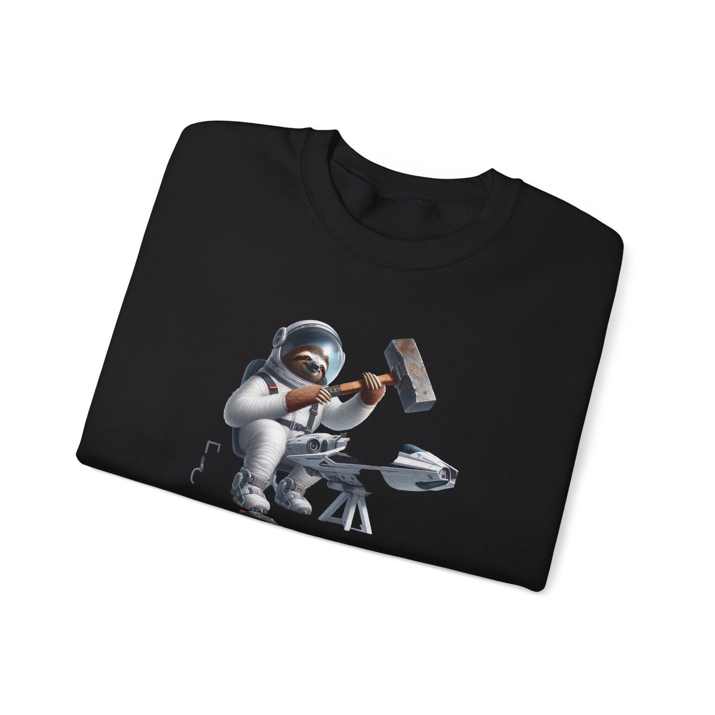Astro Sloth Mechanic Crewneck