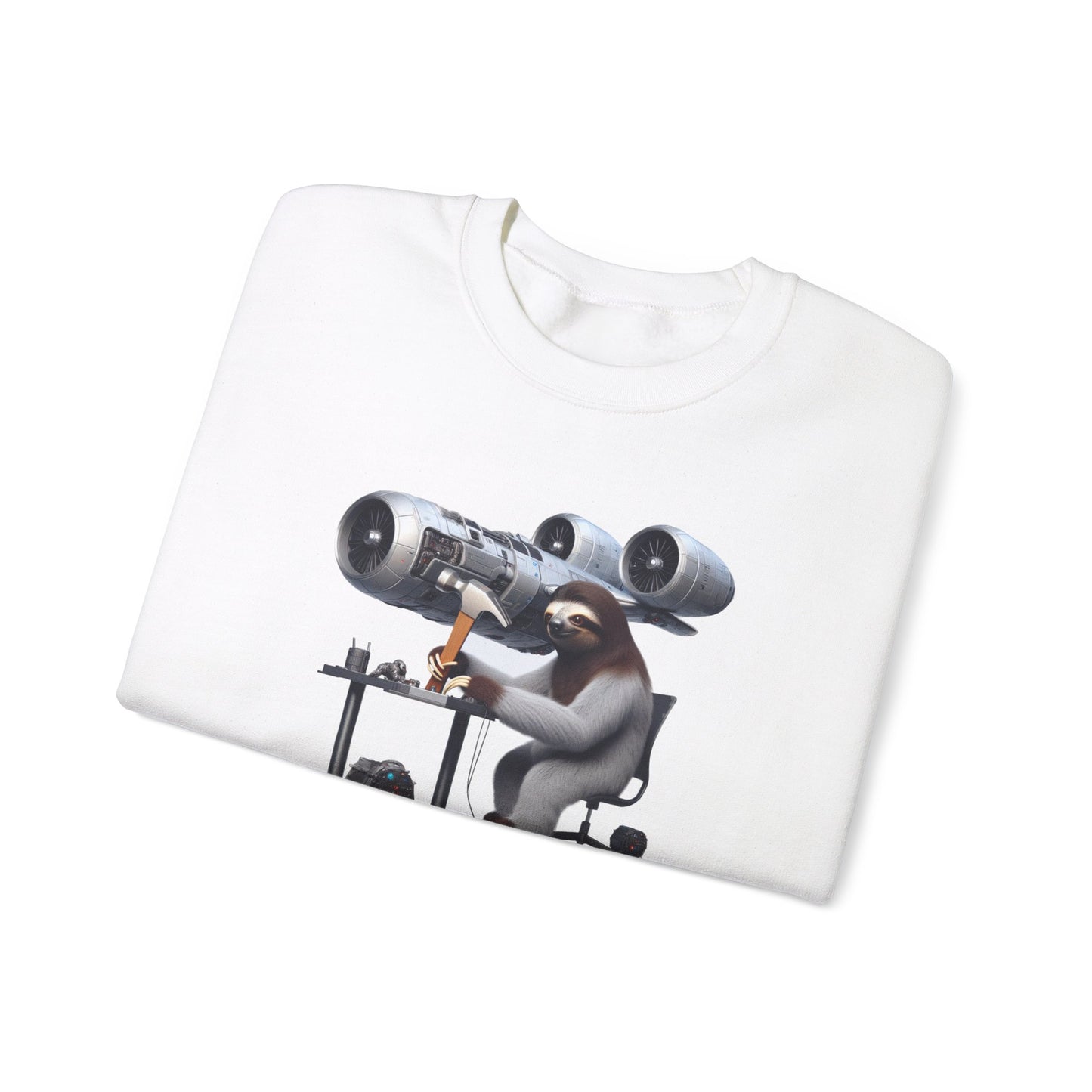 Sloth Space Engineer Crewneck