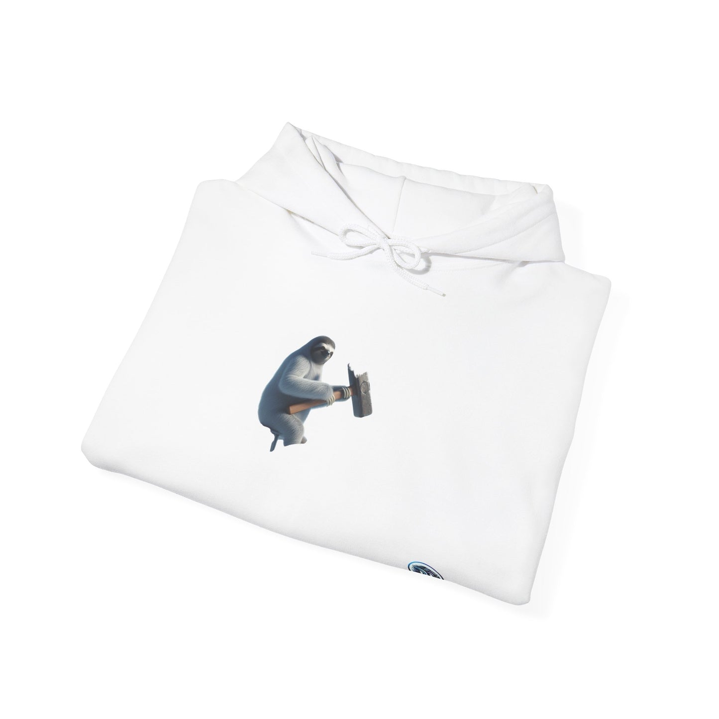 Sloth Space Hammer Hoodie